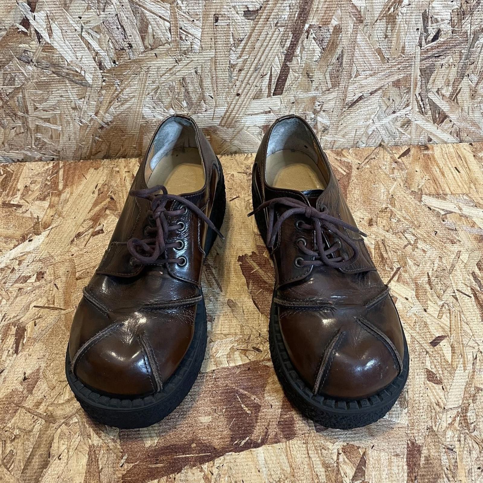 Other ☮️ Vintage 1990s Japanese Daddy Long Legs Punk Creepers ☮️ Size US 7 / IT 37 - 4 Thumbnail