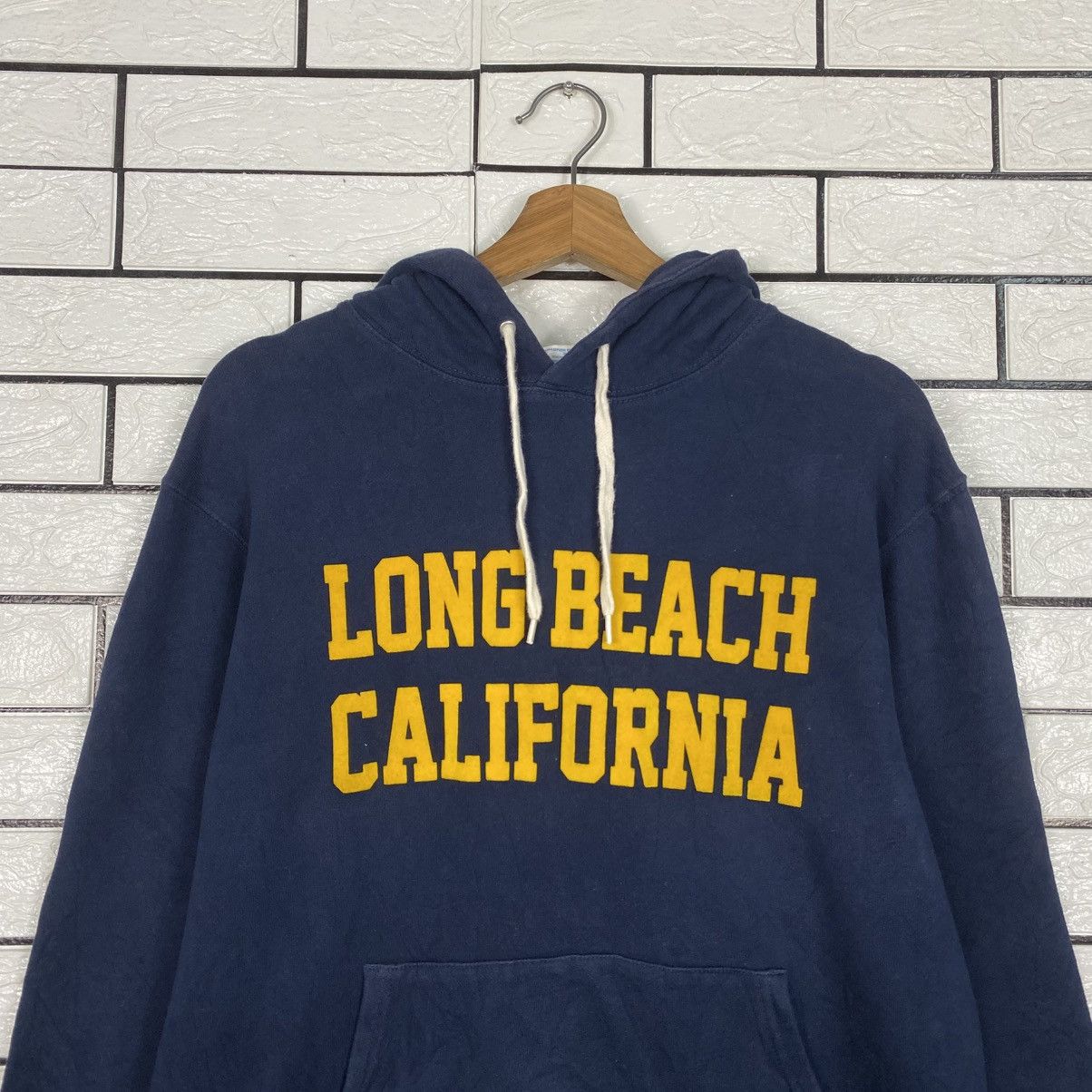Japanese Brand 📌Vintage Hoodie Champion Long Beach California Size US M / EU 48-50 / 2 - 14 Thumbnail