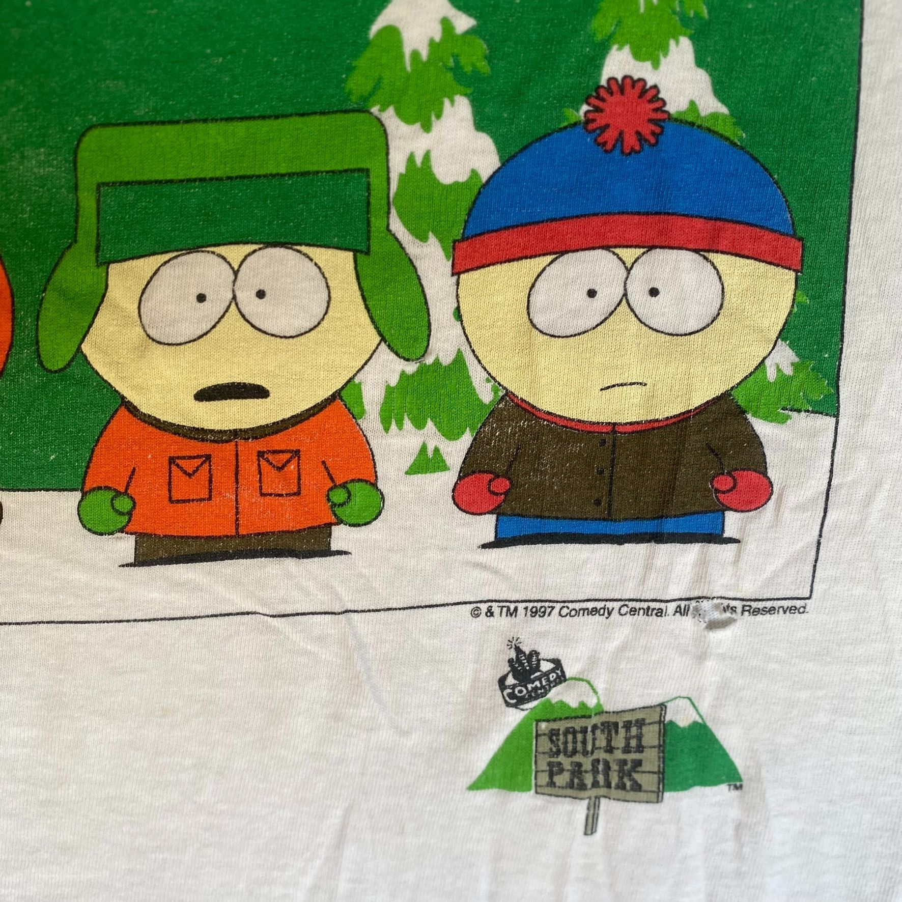 Gildan Vintage Y2K South Park Shirt Adult Swim Cartoon Tee Size US XL / EU 56 / 4 - 5 Thumbnail