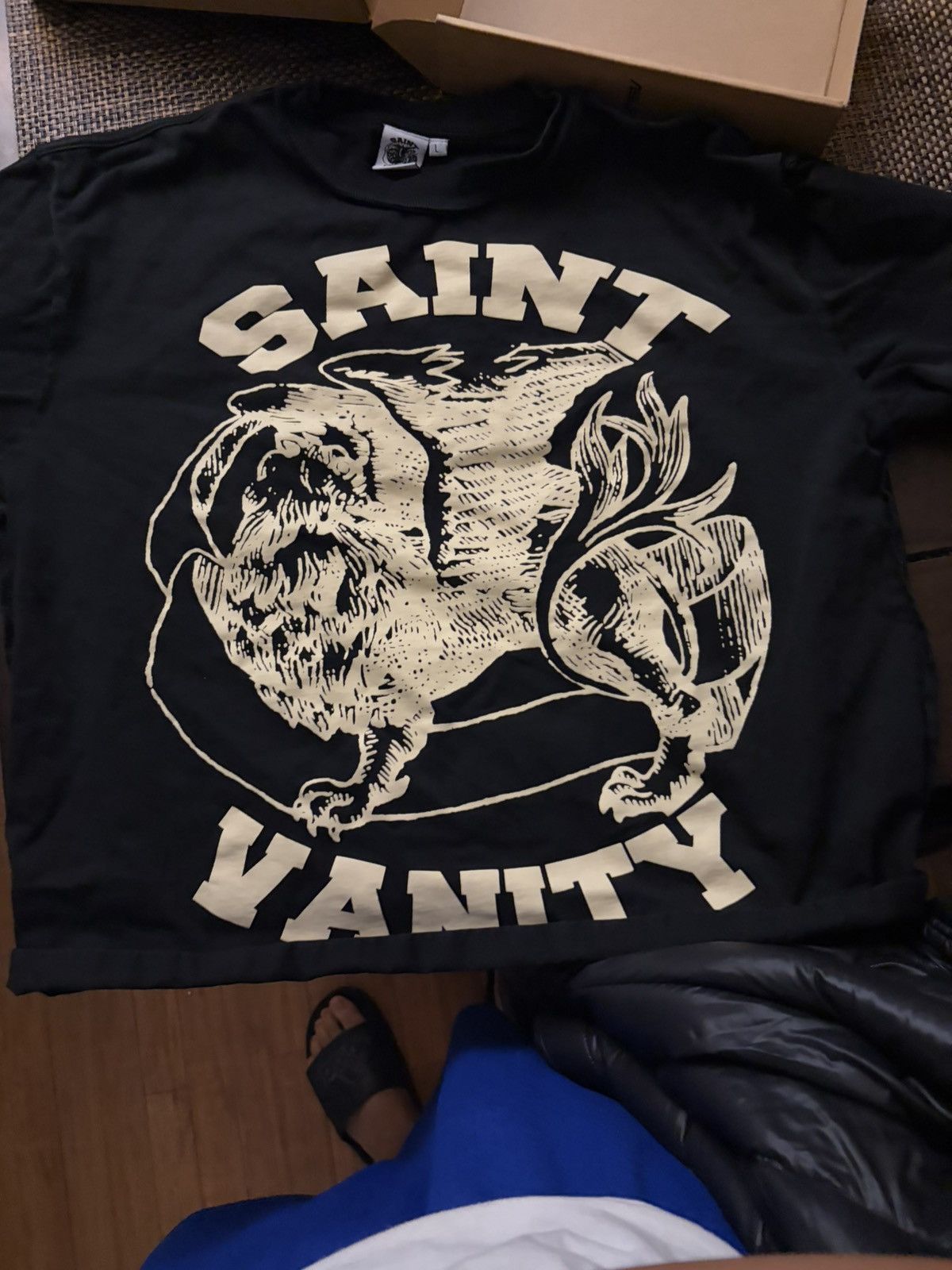 Saint Vanity Saint vanity tee Size US L / EU 52-54 / 3 - 4 Thumbnail