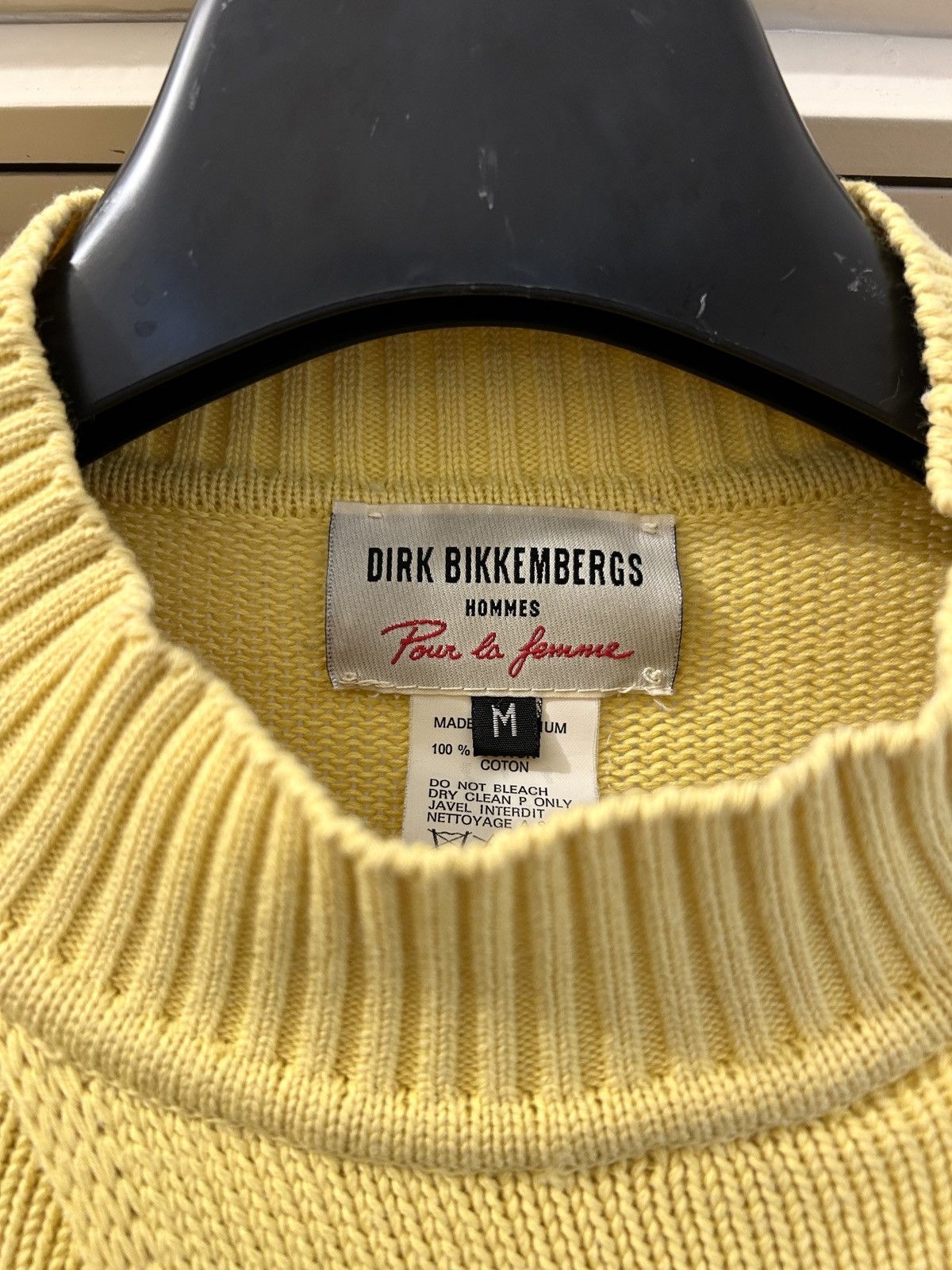 Dirk Bikkembergs S/S 1994 cropped cotton knit Size M / US 6-8 / IT 42-44 - 6 Thumbnail
