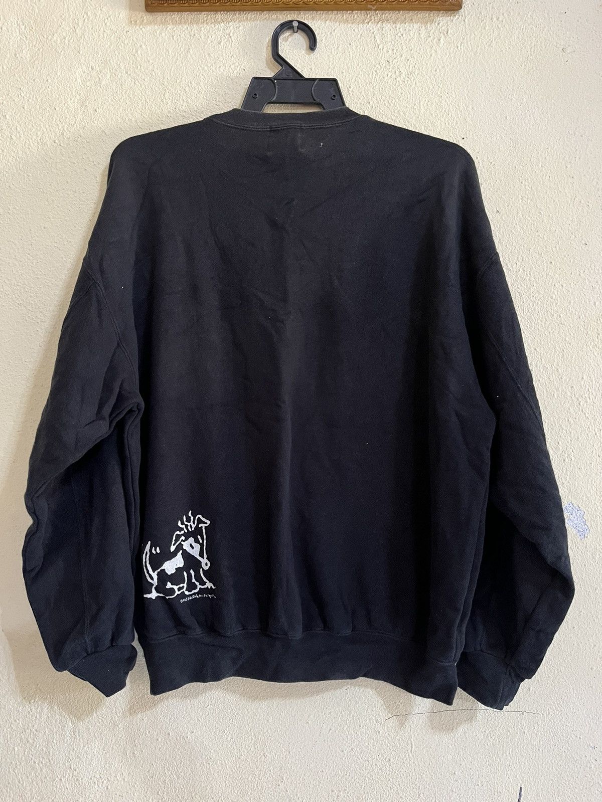Cartoon Network Vintage Sweatshirt Fido Dido Cartoon Character Tour 1985 Size US L / EU 52-54 / 3 - 6 Thumbnail