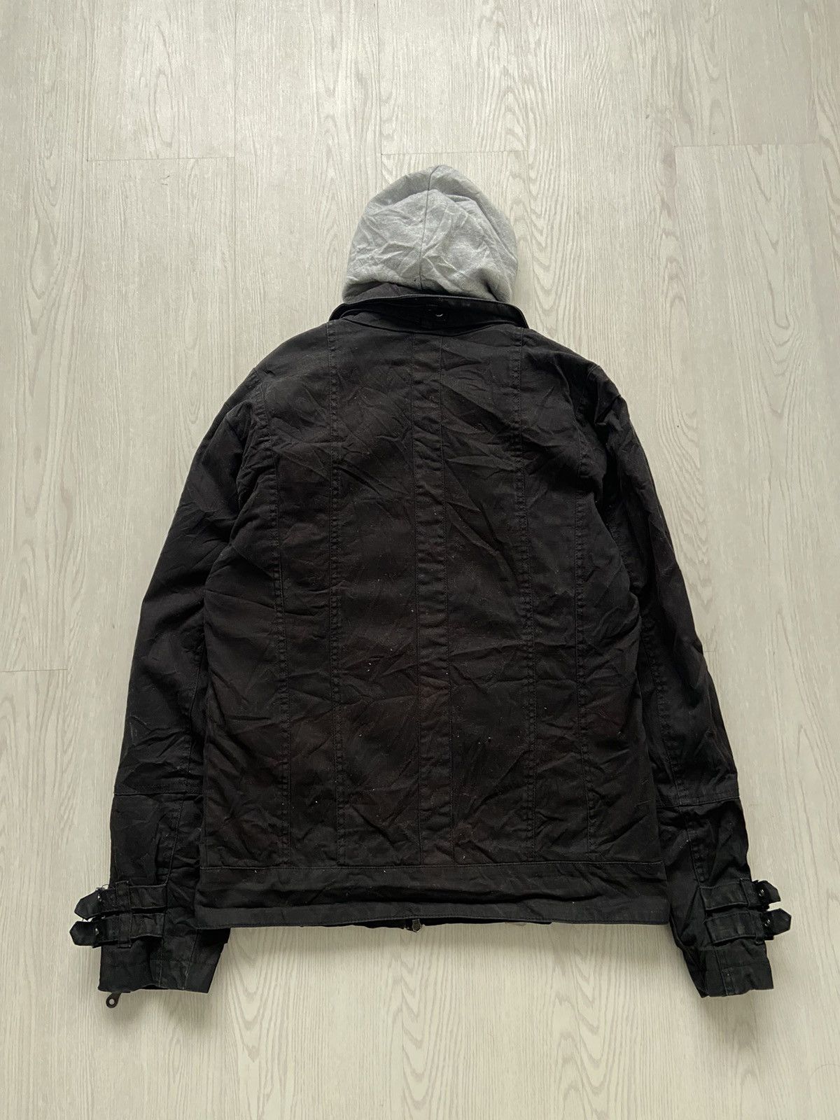 14th Addiction Vintage In The Attic Bondage Zipper Strap Jacket Size US L / EU 52-54 / 3 - 8 Thumbnail