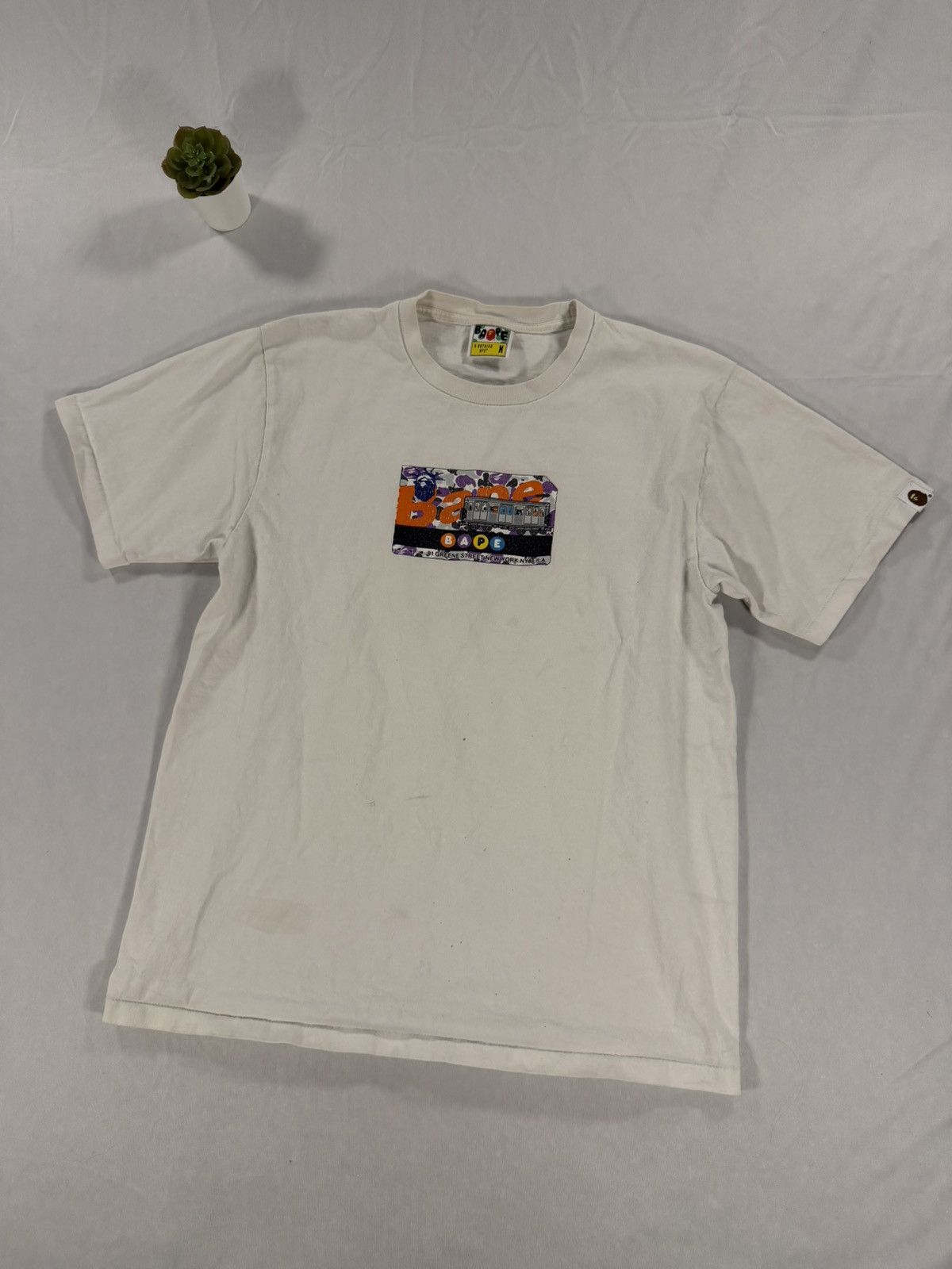 VTG Bape A Bathing Ape 15th Anniversary NY MTA Metro Card M