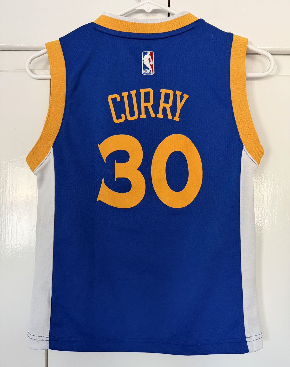 Adidas ADIDAS GOLDEN STATE WARRIORS CURRY #30 JERSEY NBA YOUTH KIDS Size US XS / EU 42 / 0 - 2 Thumbnail