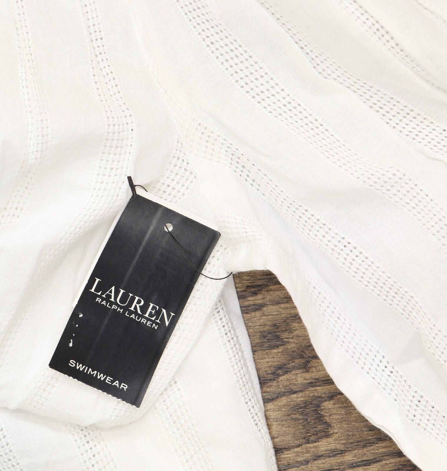 Lauren Ralph Lauren Nwt Lauren Ralph Lauren White Off The Shoulder Dress 2x Size XXL / US 16-18 / IT 52-54 - 3 Thumbnail