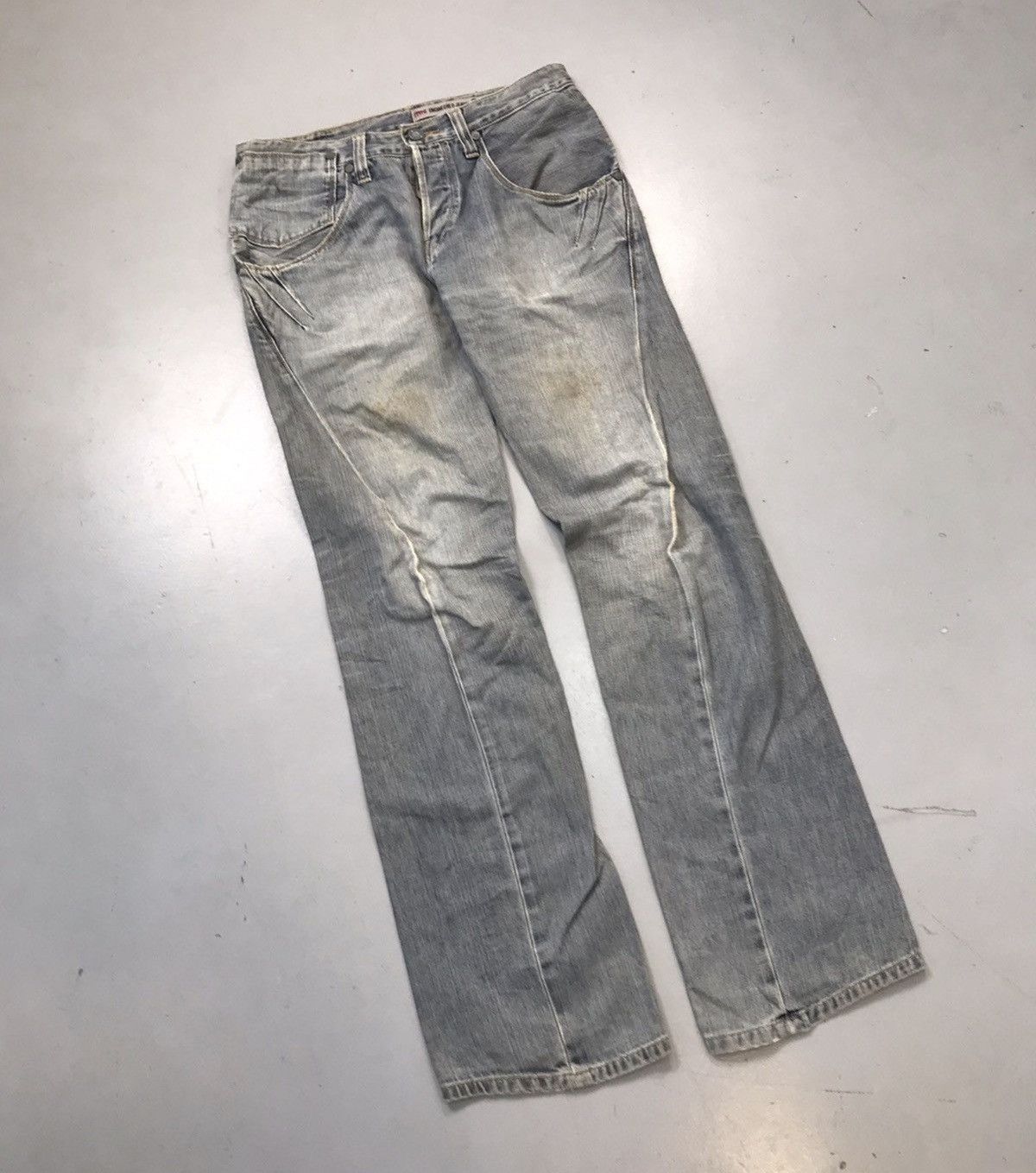 Levi's Vintage Levi’s engineer jeans denim Size US 34 / EU 50 - 2 Thumbnail