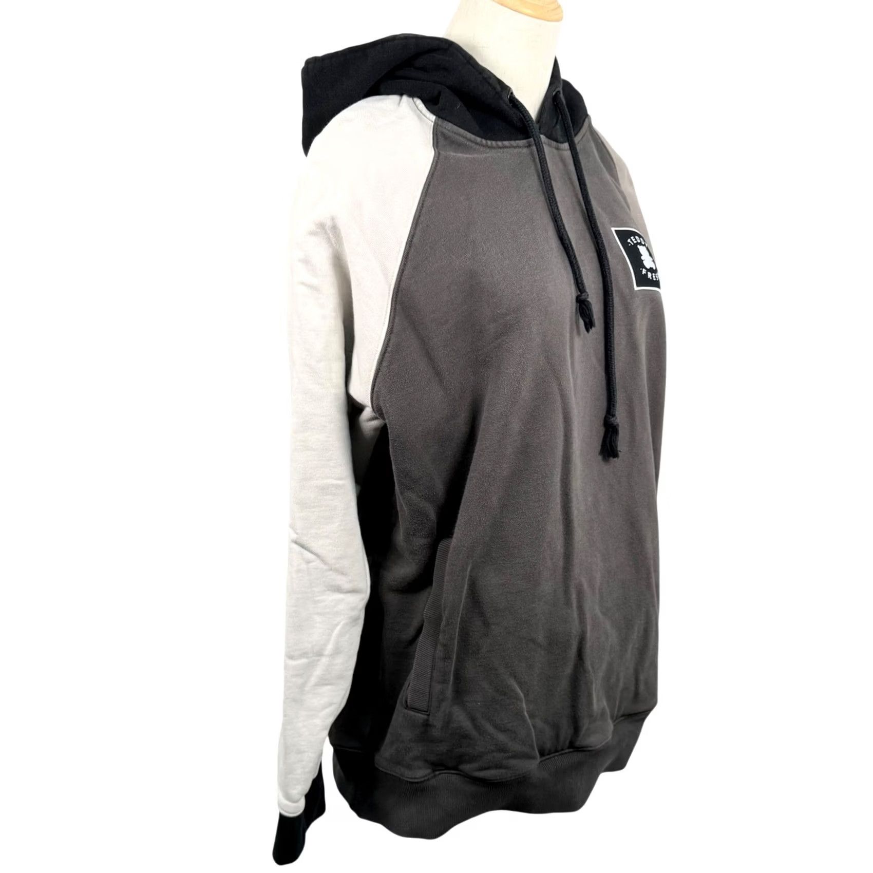 Teddy Fresh Teddy Fresh Hoodie Multicolor Color Block Raglan Cotton Pullover Logo XL Adults Mens Slim? Size US XL / EU 56 / 4 - 4 Thumbnail