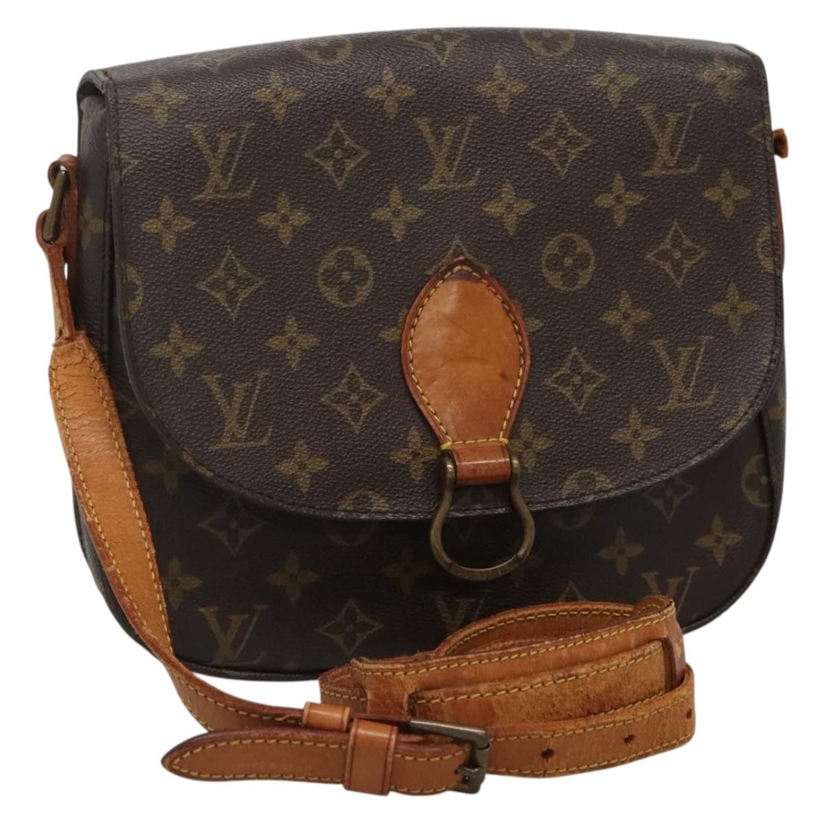 Louis Vuitton LOUIS VUITTON Monogram Saint Cloud GM Shoulder Bag M51242 Size ONE SIZE - 1 Thumbnail