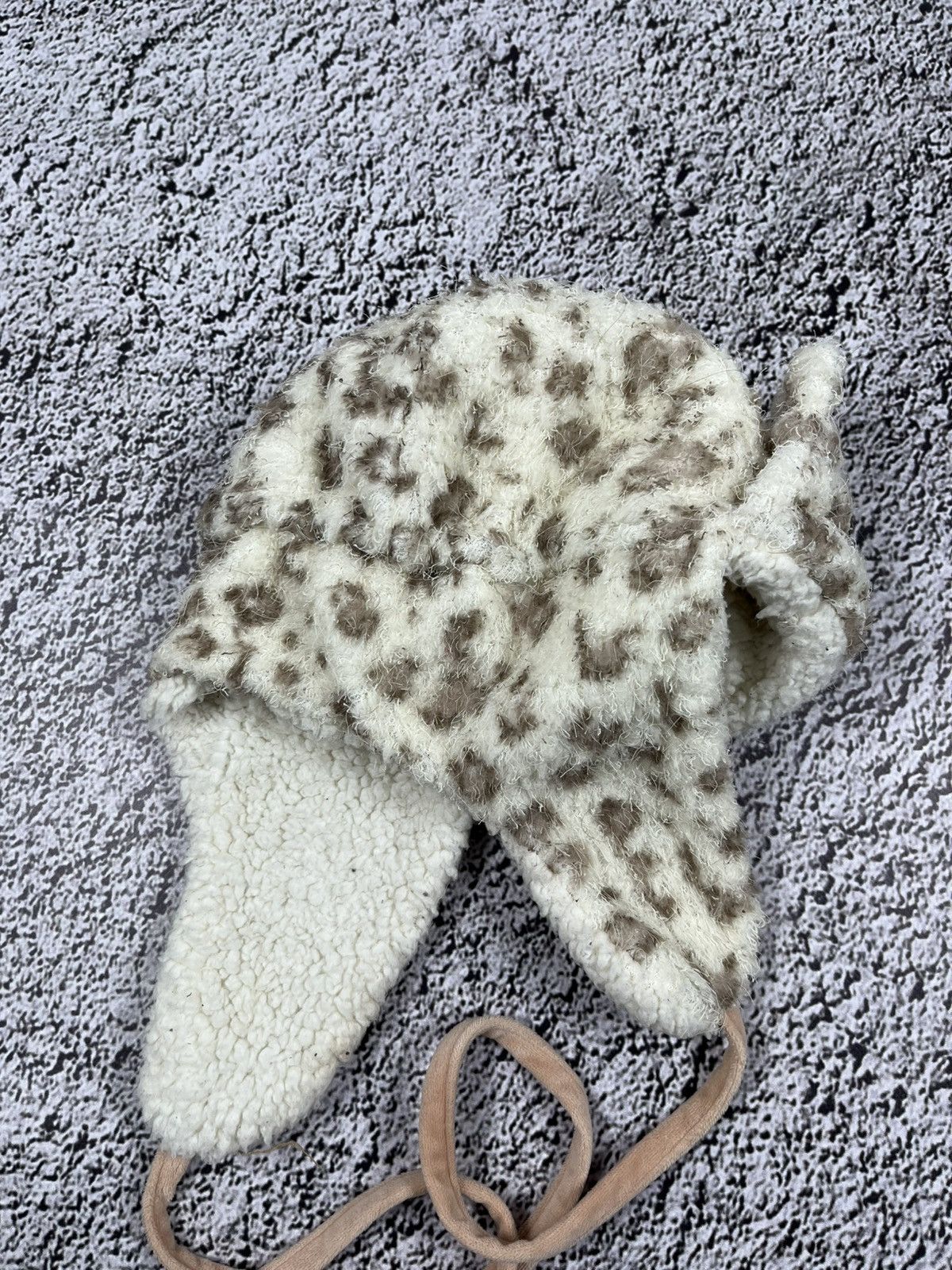 Vintage Y2K Ushanka Hat Trapper Hat Cute Winter animal face Size ONE SIZE - 4 Thumbnail