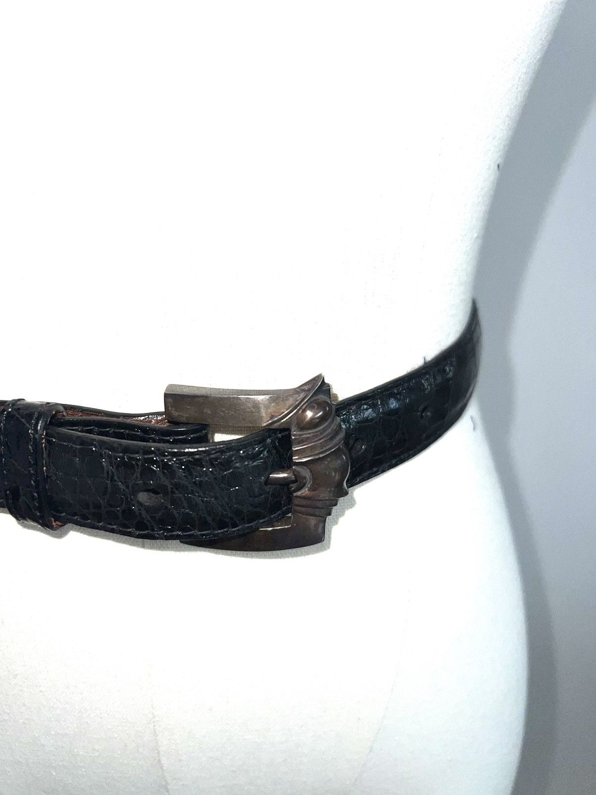 Kieselstein-Cord Kieselstein-Cord alligator belt with sterling silver buckle Size ONE SIZE - 2 Thumbnail