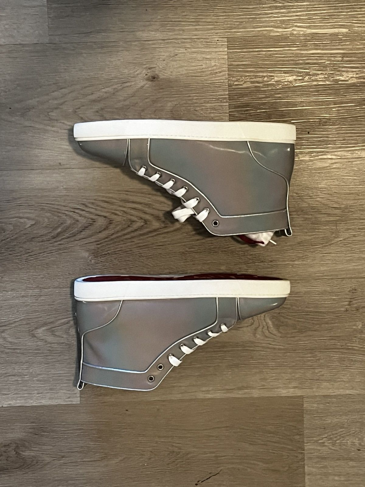 Christian Louboutin Christian Louboutin Louis Orlato Flat Calf Nirvana/GG Size US 13 / EU 46 - 2 Thumbnail