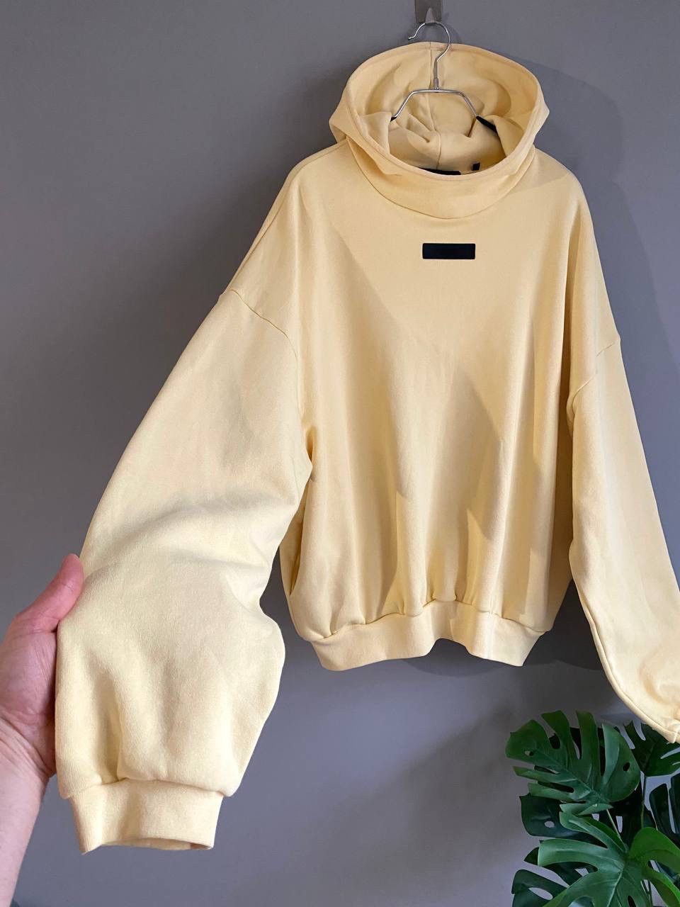 Fear of God Fear Of Good Essential Garden Yellow Pullover Hoodie, Size M Size US M / EU 48-50 / 2 - 5 Thumbnail
