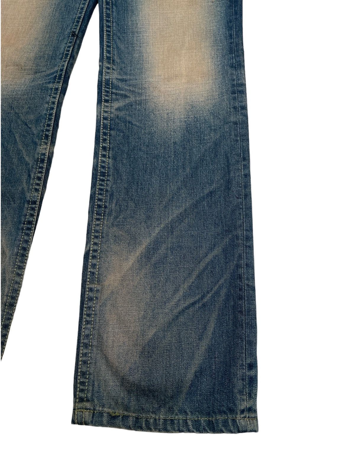 If Six Was Nine × Japanese Brand Very Rare Vintage Japanese Brand Lolita Flared Jeans 1990s Size US 32 / EU 48 - 7 Thumbnail