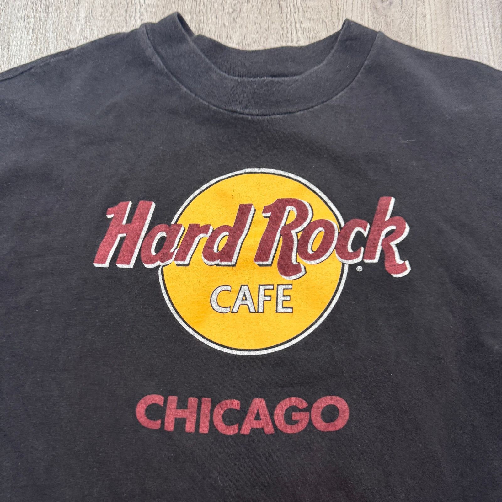 Vintage Vintage Hard Rock Cafe Chicago Shirt Men's Extra Large 90s Size US XL / EU 56 / 4 - 3 Thumbnail