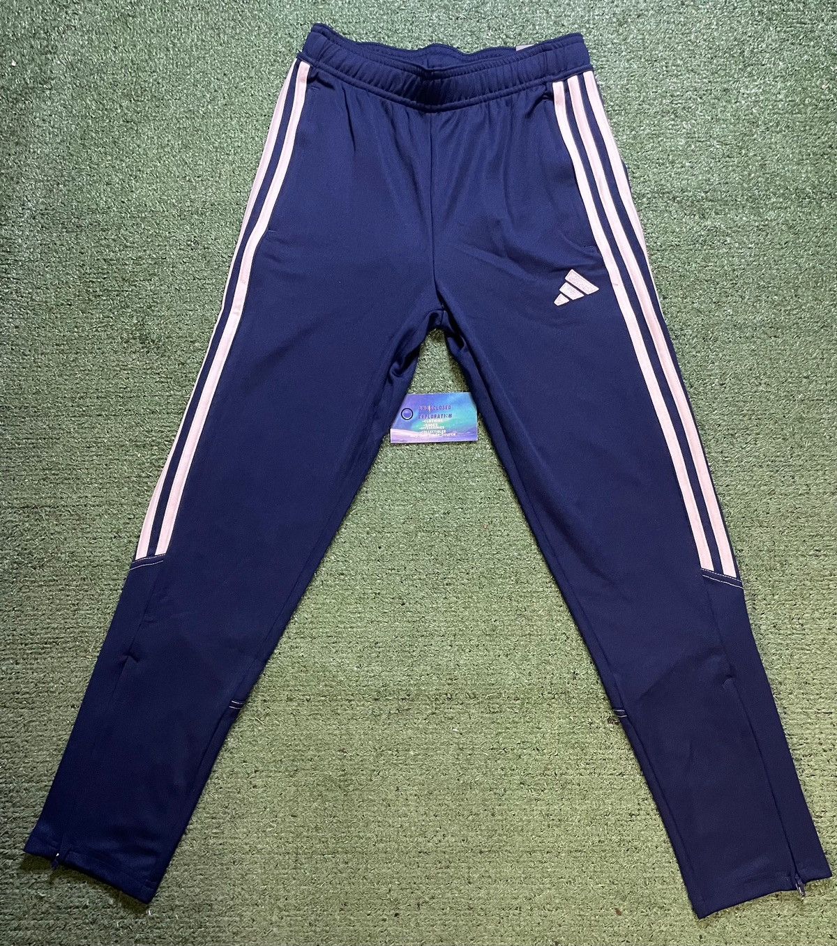 Adidas Adidas navy and white tracksuit Size US M / EU 48-50 / 2 - 4 Thumbnail