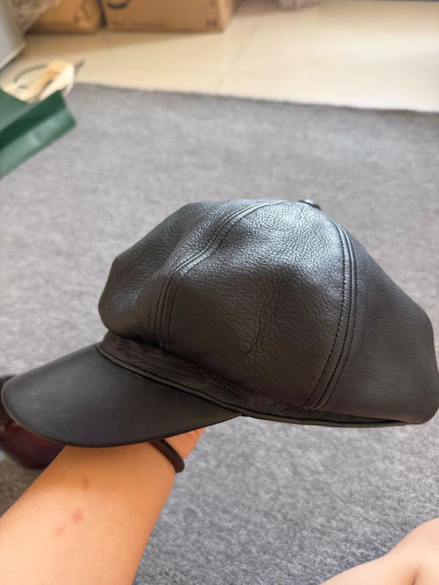 The Real McCoy's Real McCoy Deerskin Beret & Newsboy Cap Mint Rare Size ONE SIZE - 2 Thumbnail