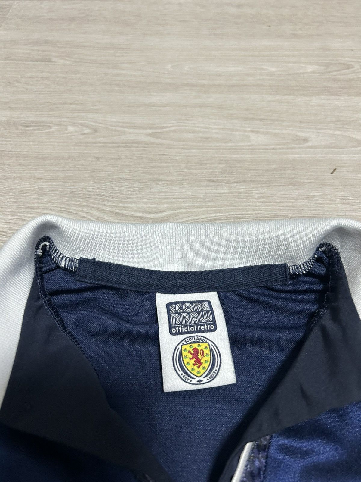 Umbro SCOTLAND 1996 1997 HOME FOOTBALL SOCCER JERSEY SCORE DRAW Size US S / EU 44-46 / 1 - 3 Thumbnail