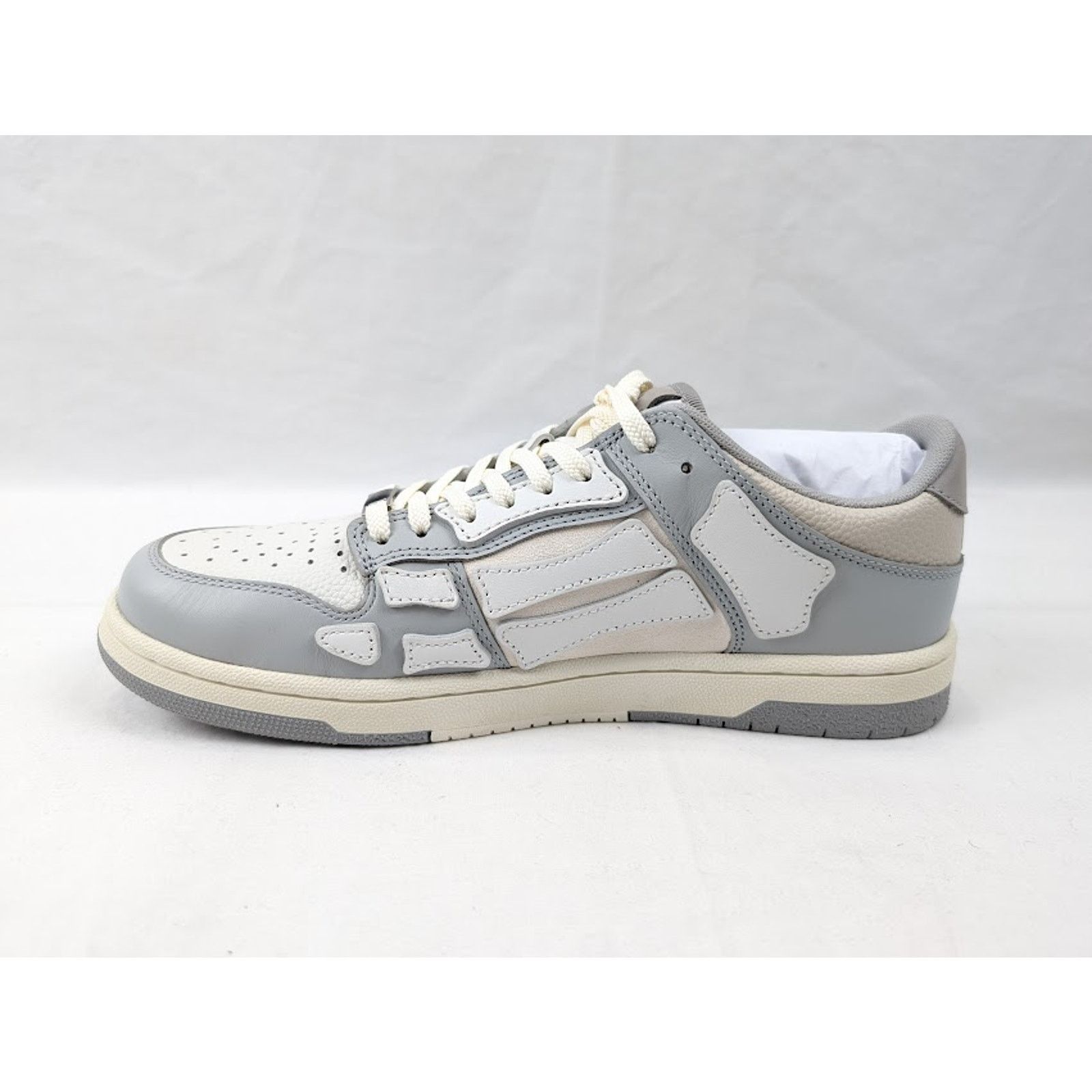 Amiri o1rshd1 Skelton Low-Top Sneakers in Grey Size US 11 / EU 44 - 7 Thumbnail