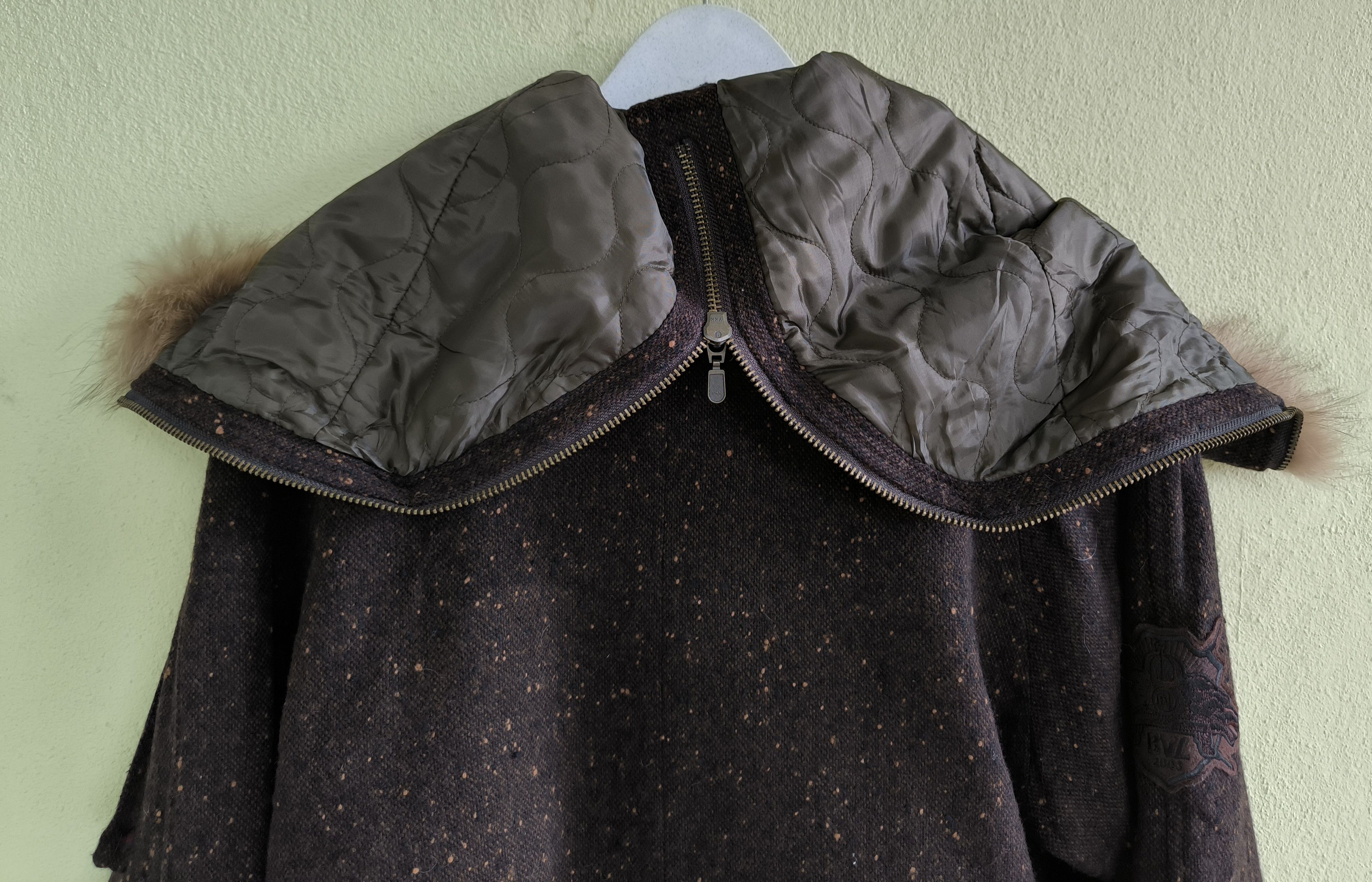 BAL BAL fur capsule zip hoodie wool jacket Size US M / EU 48-50 / 2 - 10 Thumbnail