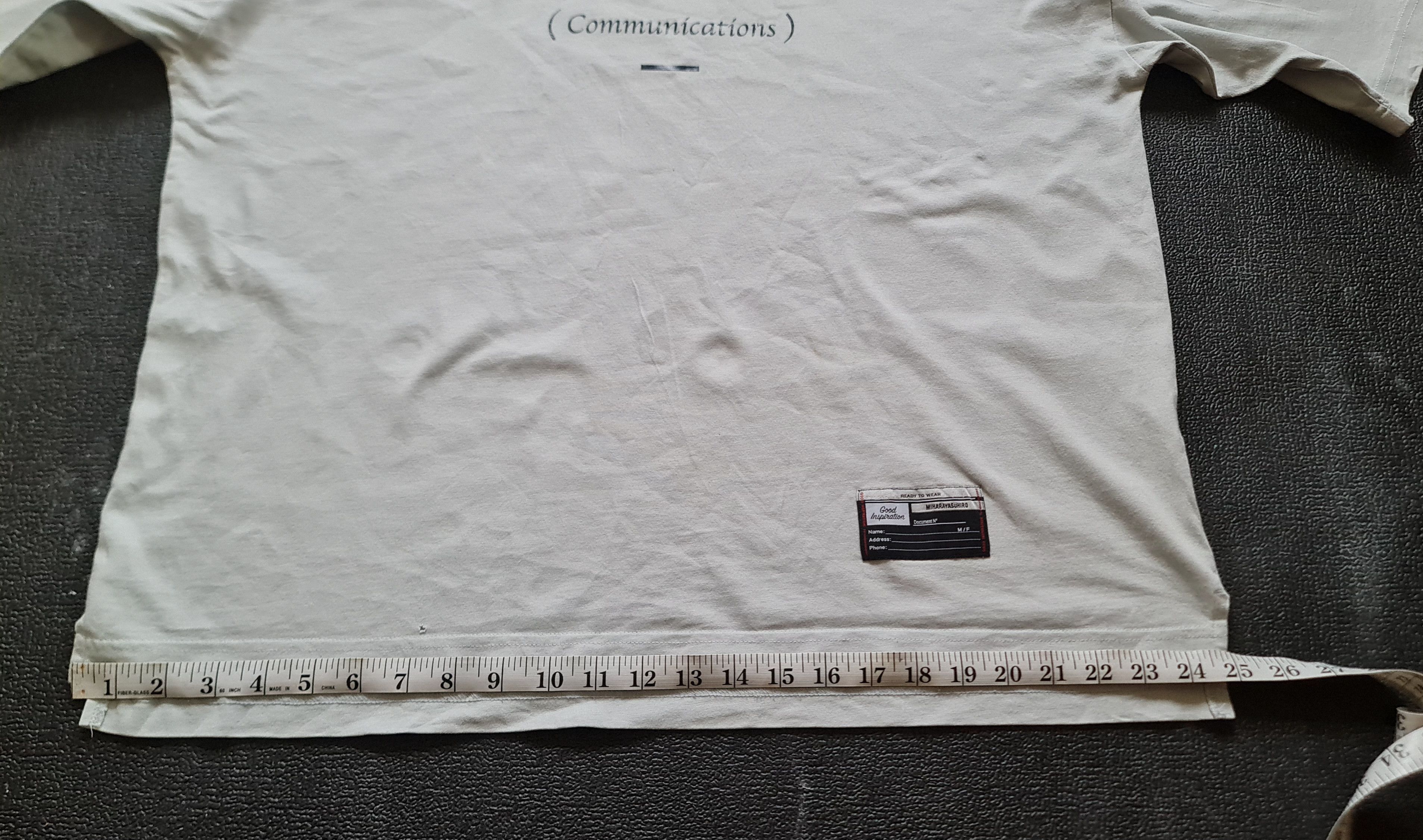 GU × Maison MIHARA YASUHIRO Miharayasuhiro Good Inspiration Oversized Shirt Size US L / EU 52-54 / 3 - 8 Thumbnail