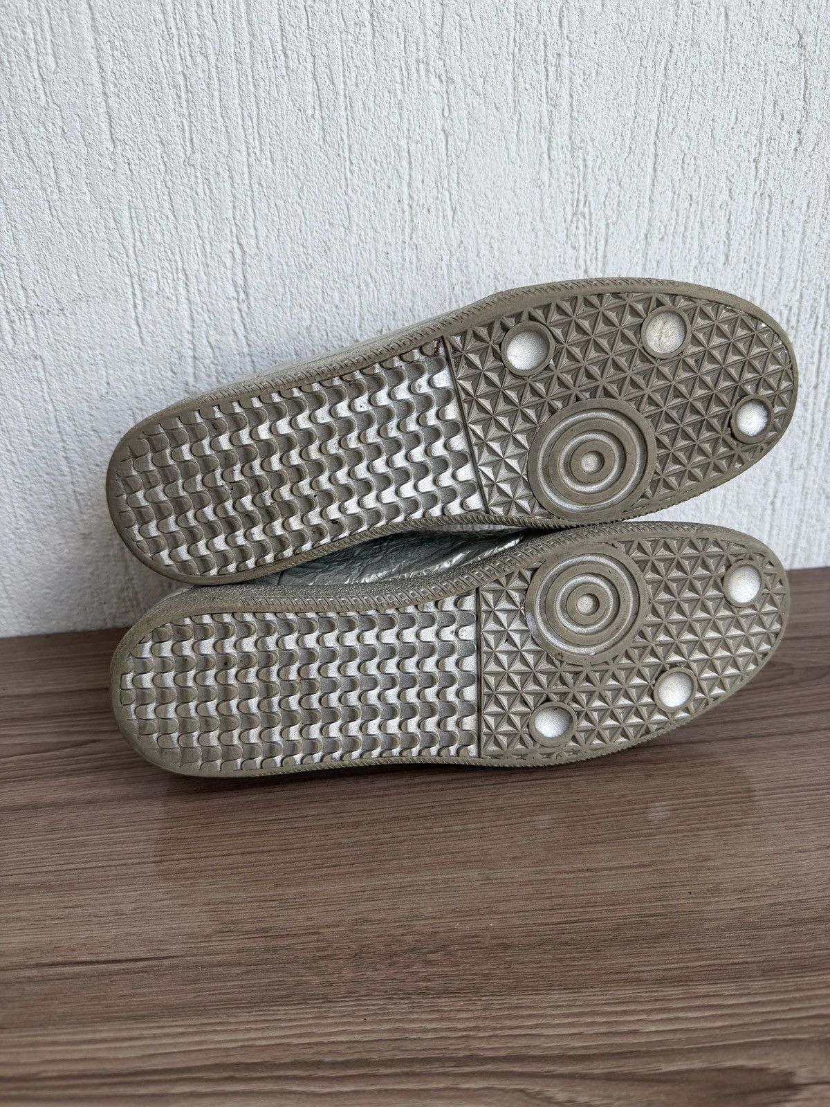 Maison Margiela crinkled metallic silver Future low Size US 11.5 / EU 44-45 - 22 Thumbnail