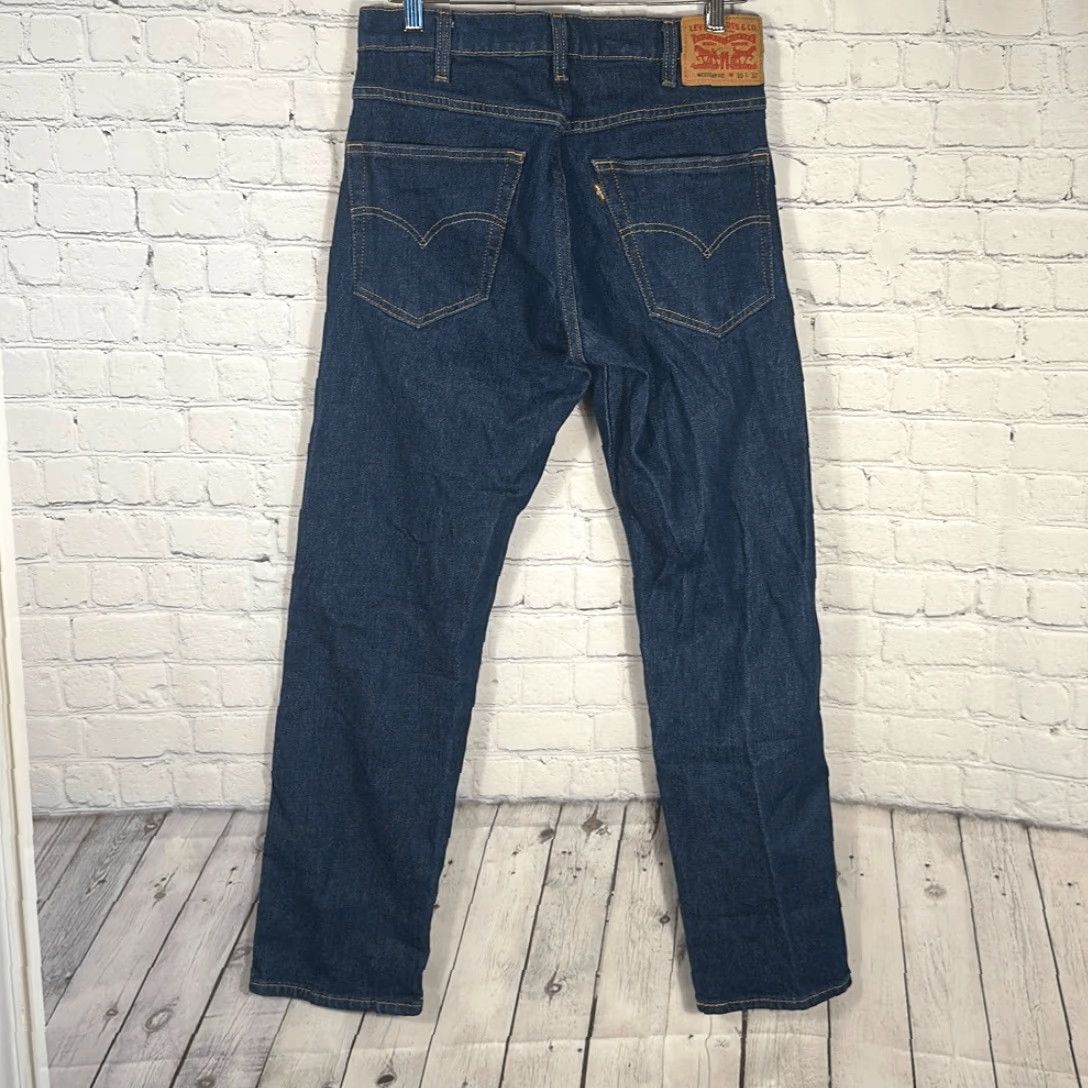 Levi's Levi’s Workwear Jeans Mens Dark Wash W30 L32 Strong Denim Straight Blue 30" Inseam Regular Denim Jeans Men's Workwear Mens Blue 30 32 Levi’s Size US 30 / EU 46 - 5 Thumbnail