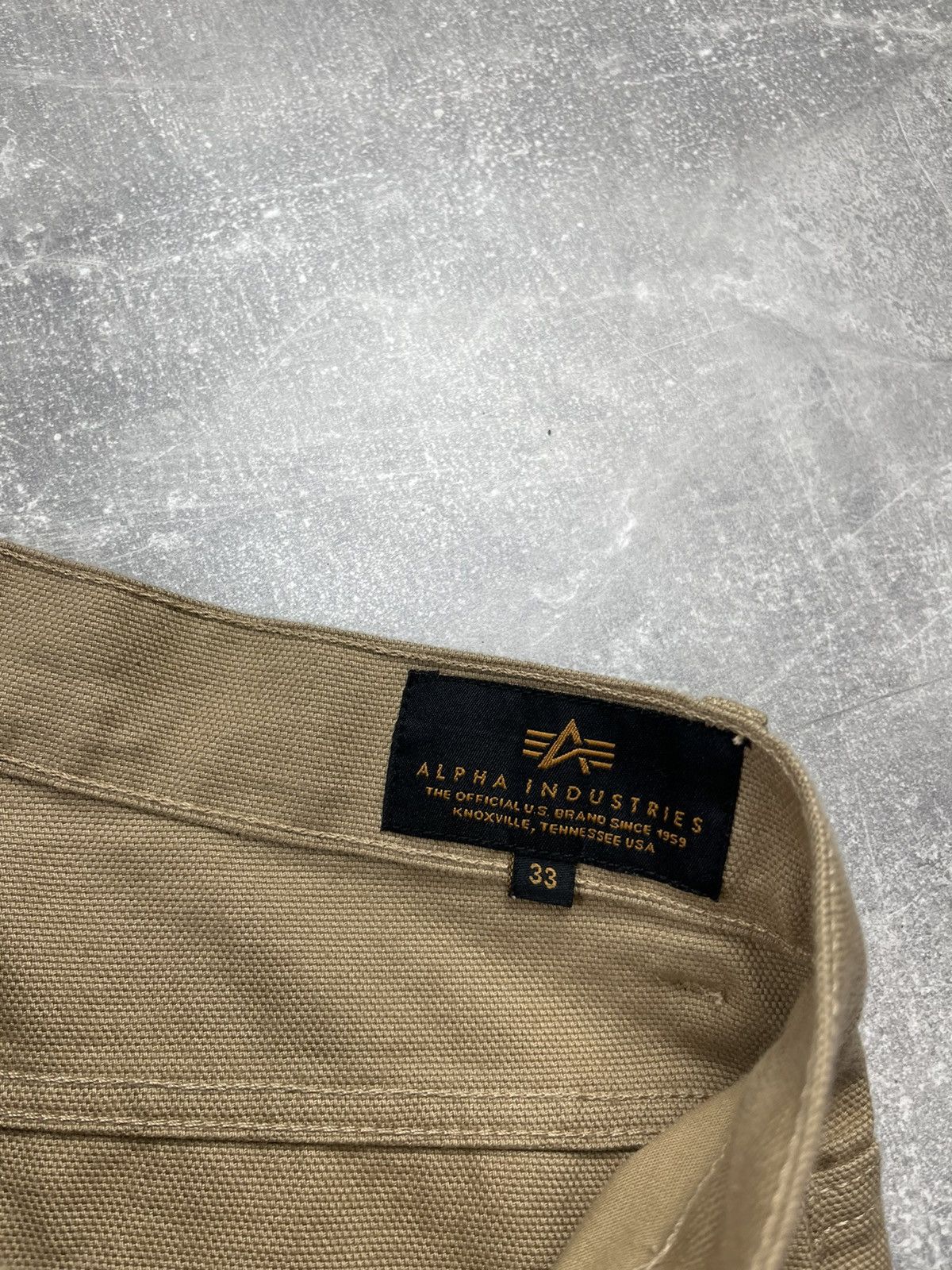 Alpha Industries Alpha Industries Aviation Utility Cargo Pants Sand Beige Size US 33 - 12 Thumbnail