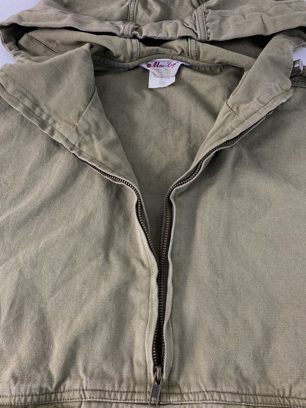 American Edition 90s Mac Eye American Wear Anorak Hooded Jacket Military Size US L / EU 52-54 / 3 - 4 Thumbnail