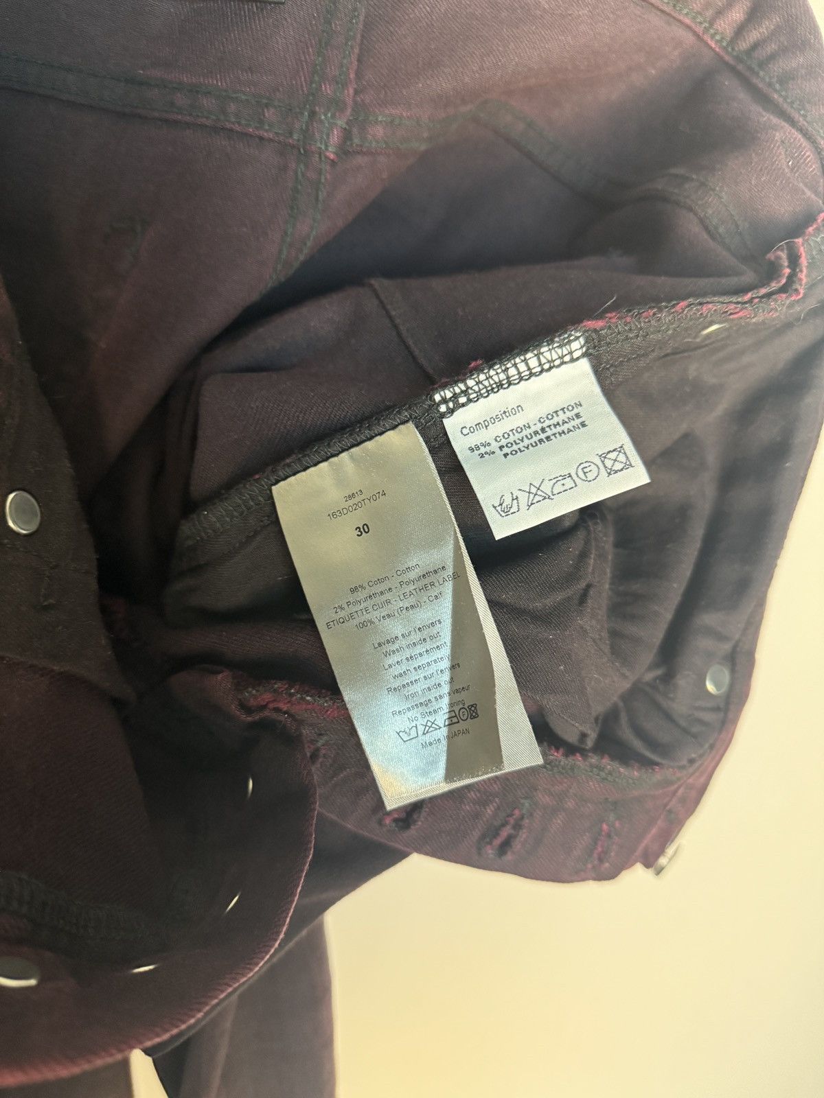 Dior Dior Japan red wax denim Size US 30 / EU 46 - 6 Thumbnail