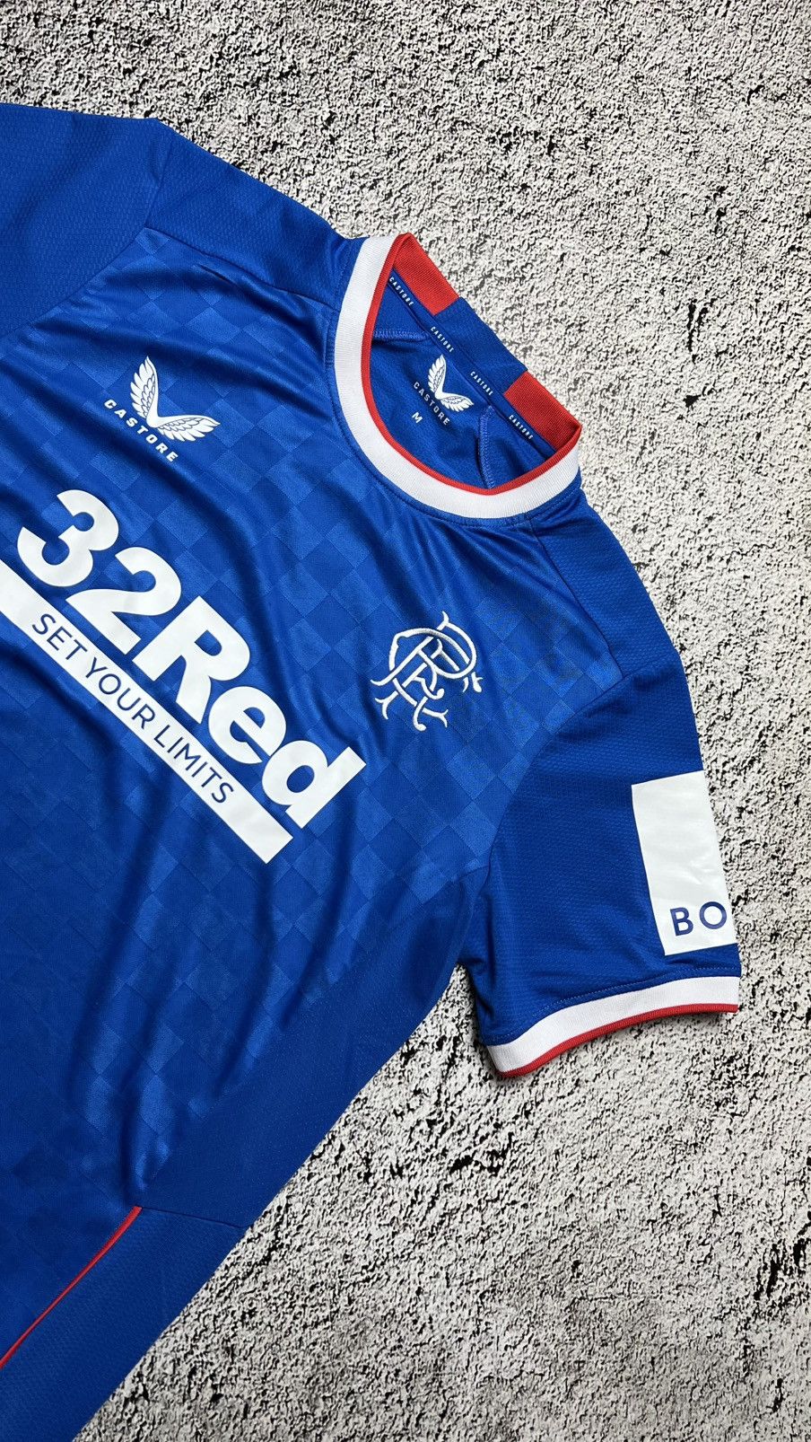 Castore Y2K Glasgow Rangers castore jersey Size US M / EU 48-50 / 2 - 2 Thumbnail