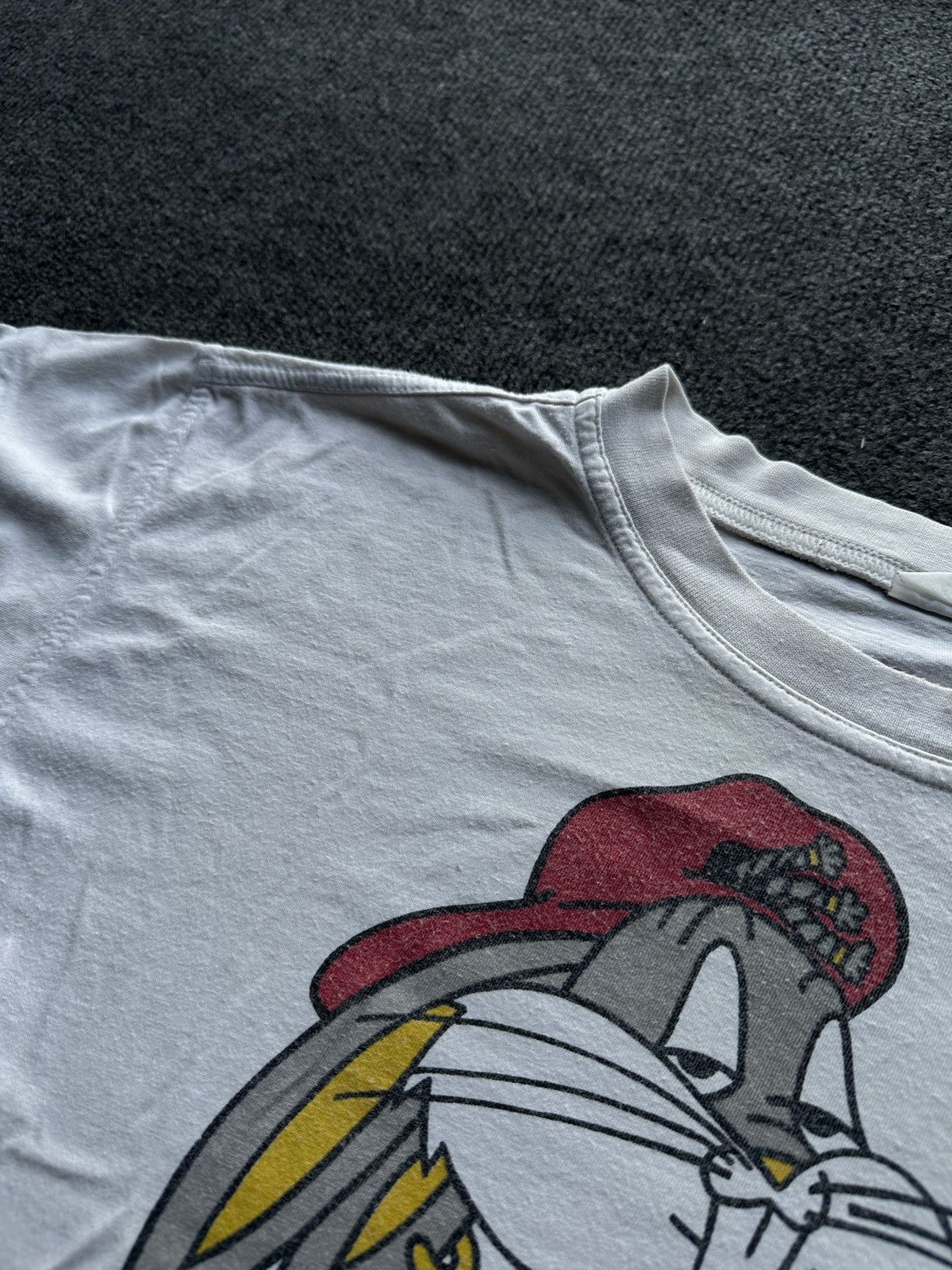 Warner Bros DOUBLE LOGO🚨 BUGS BUNNY LOONEY TUNES WARNER BROS. Size US L / EU 52-54 / 3 - 8 Thumbnail