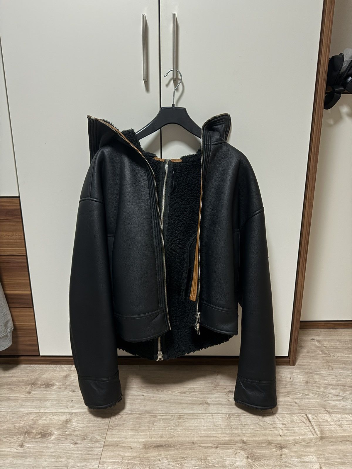 Y/Project Y Project Gaultier AW22 Sherling split jacket Size US S / EU 44-46 / 1 - 1 Thumbnail