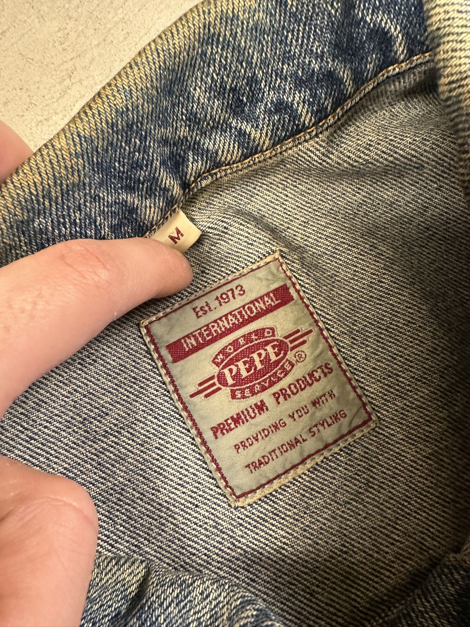 Vintage 90s Vintage Workwear Denim Trucker Jacket Size US M / EU 48-50 / 2 - 16 Thumbnail