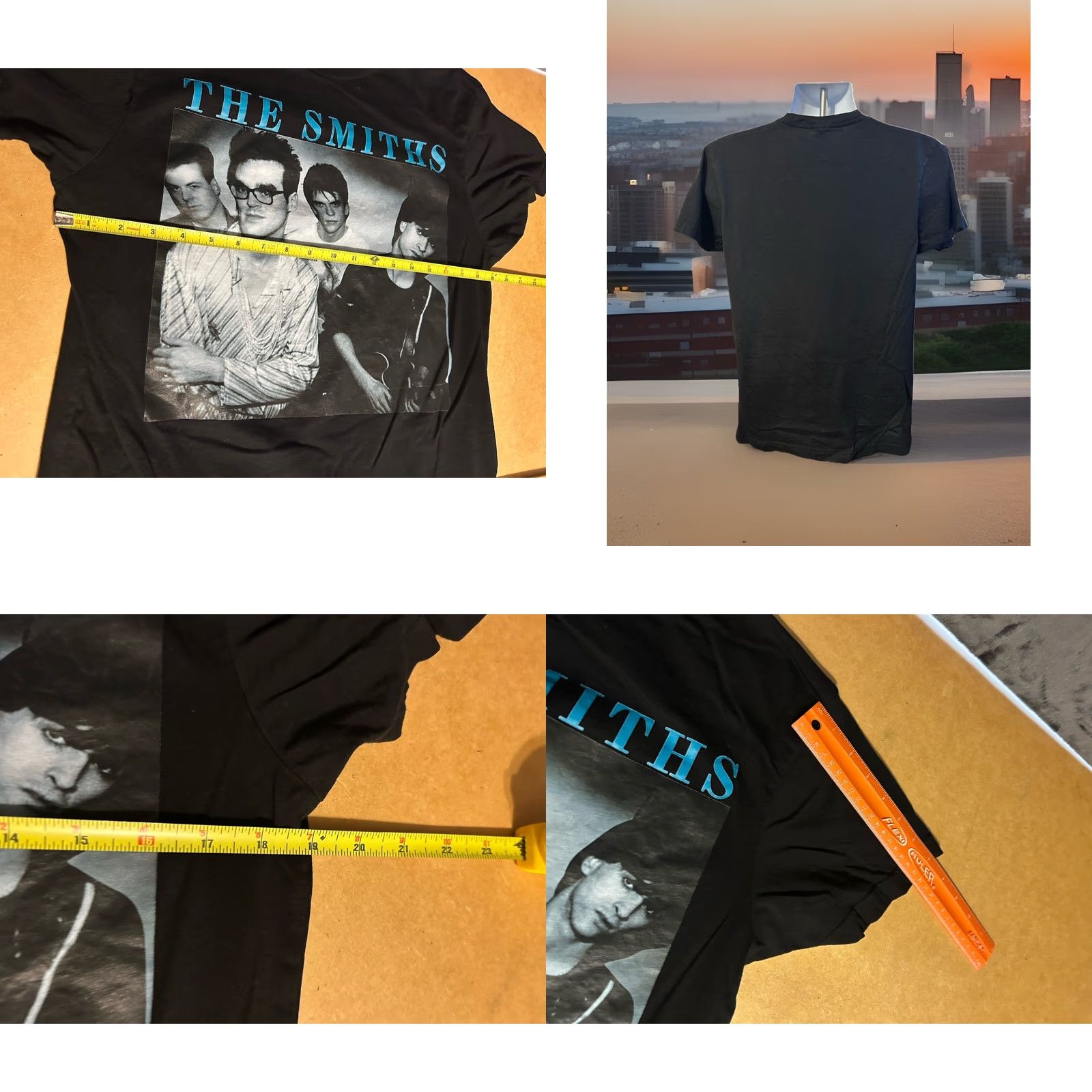 Morrissey VINTAGE The Smiths Shirt Adult Medium Black Short Sleeve Morrissey Alternative Size US M / EU 48-50 / 2 - 9 Thumbnail