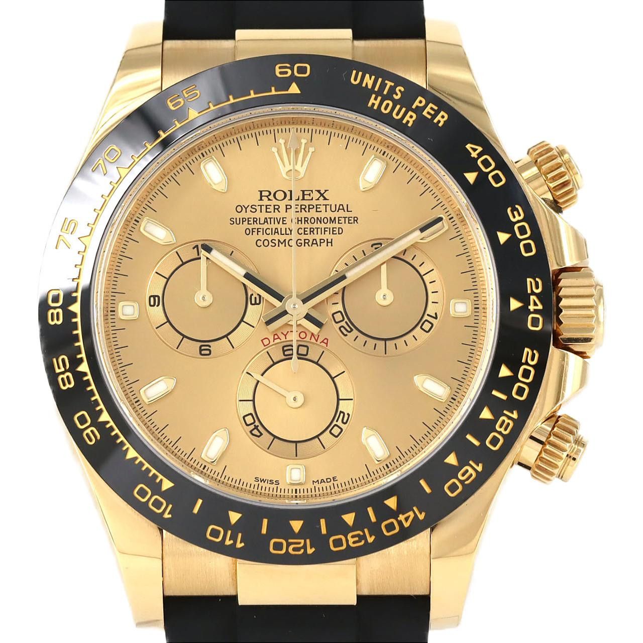 Rolex Rolex Rolex Daytona Yellow Gold Automatic Precious Metal Automatic 116518LN DUTY FREE for USA Size ONE SIZE - 1 Thumbnail