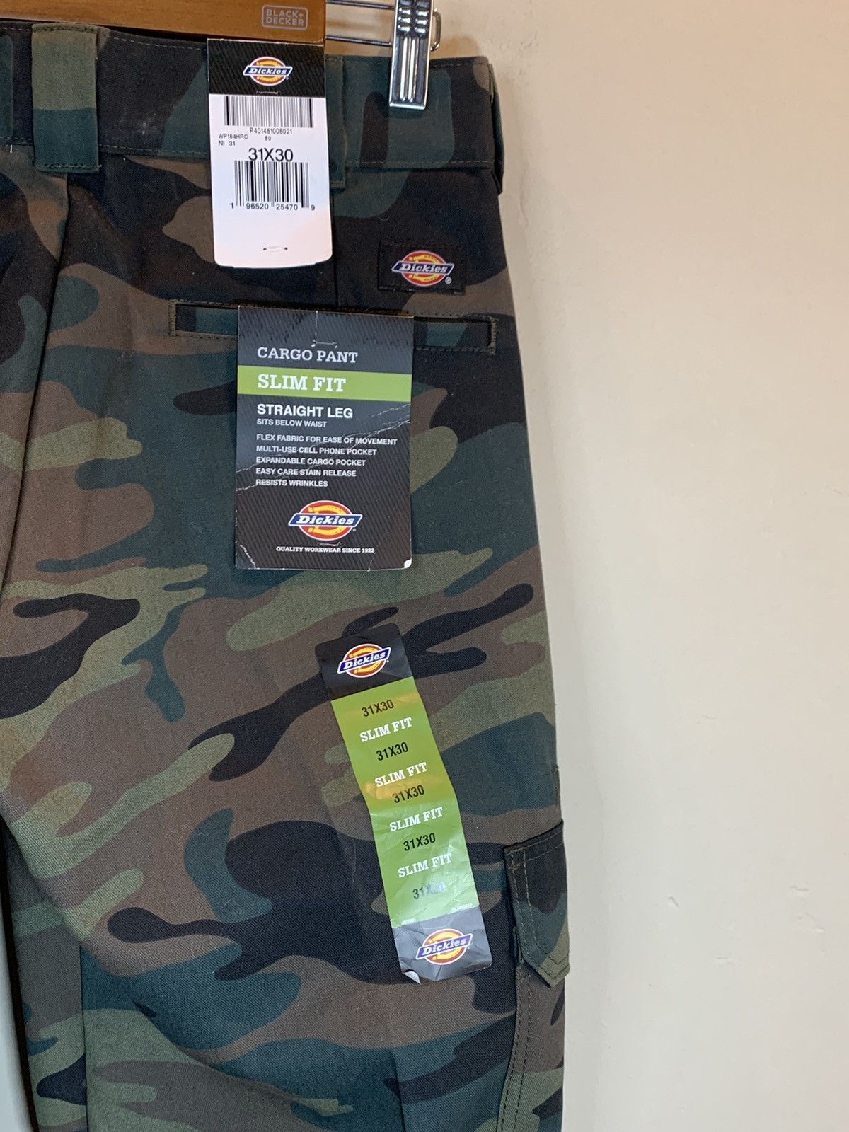 Designer × Dickies *RARE* New Dickies Camo Cargo Pants Camoflage - 31 x 30 Size US 31 - 8 Thumbnail