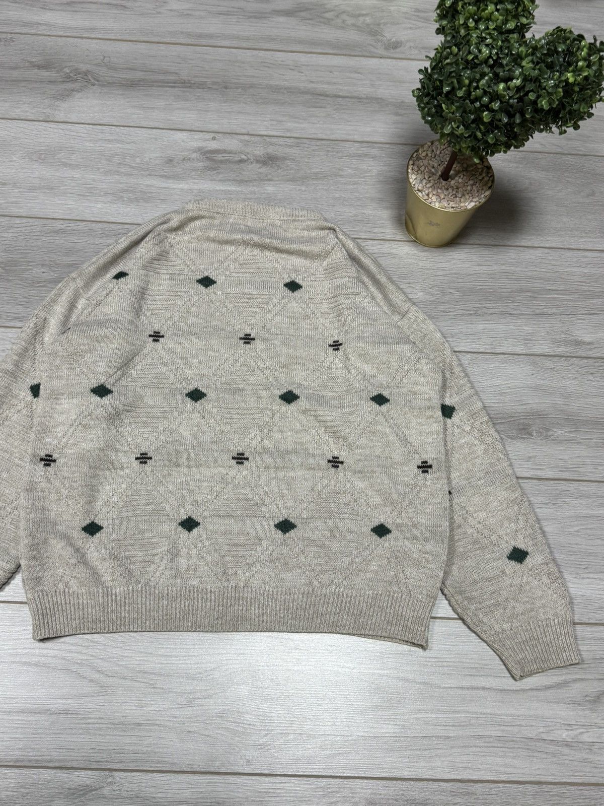 Comme des Garcons SHIRT Comme Des Garçons SHIRT patterns sweater wool Japan Size US XL / EU 56 / 4 - 9 Thumbnail