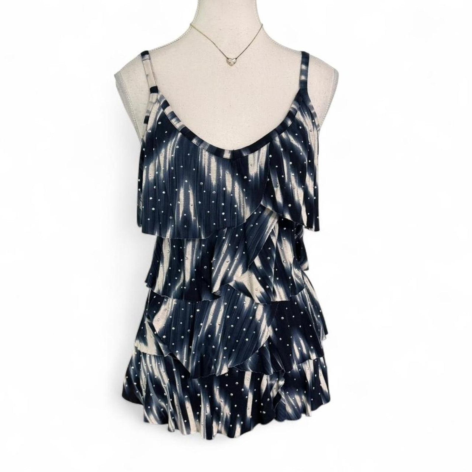 Other INC Early Tiered Fairy So Core Tank Top Tropical Tank Size S Size S / US 4 / IT 40 - 1 Thumbnail