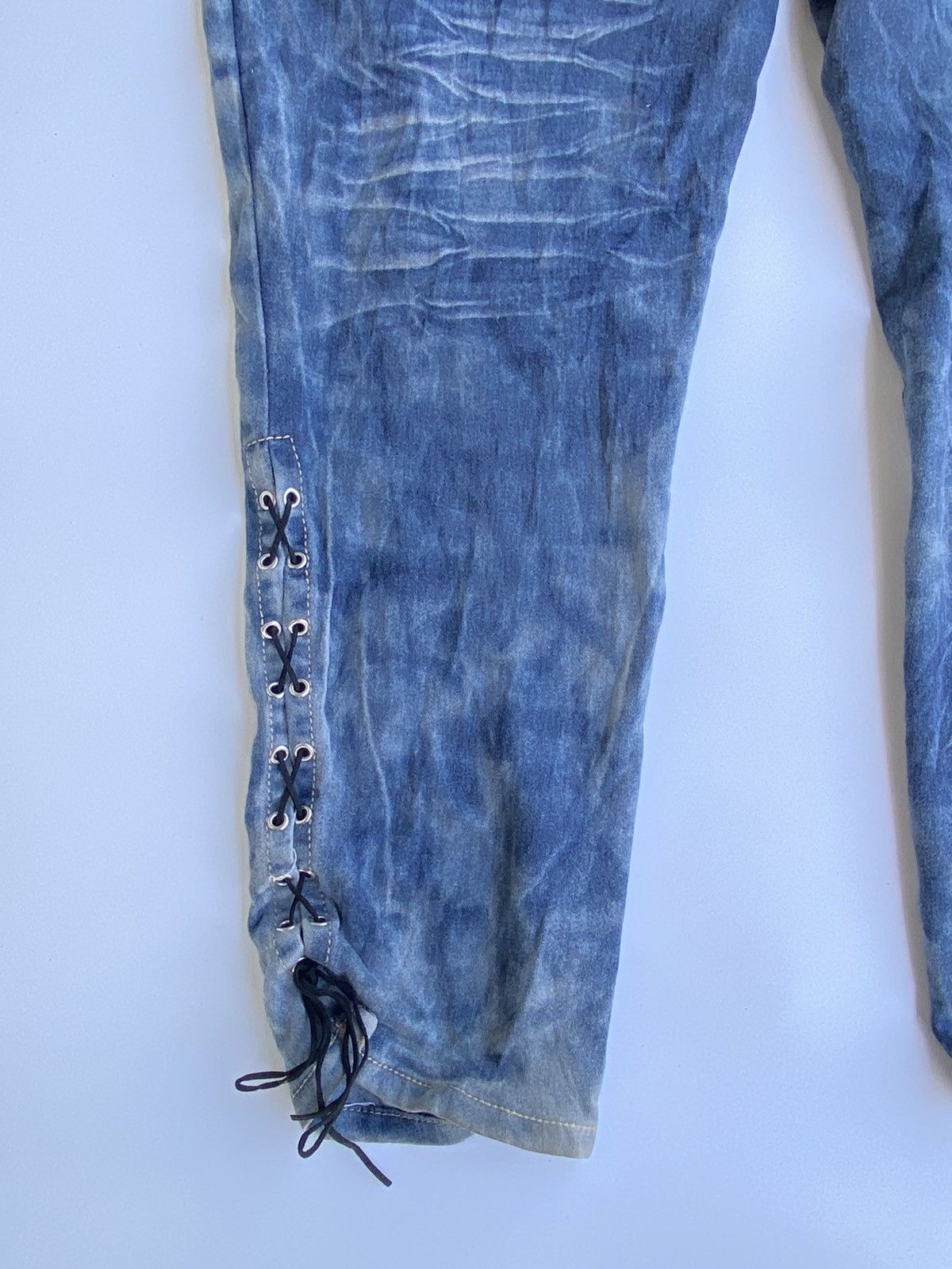 Other Vintage Blue Denim Dungarees Pocket Pullover Jumper Size S Size 27" / US 4 / IT 40 - 12 Thumbnail