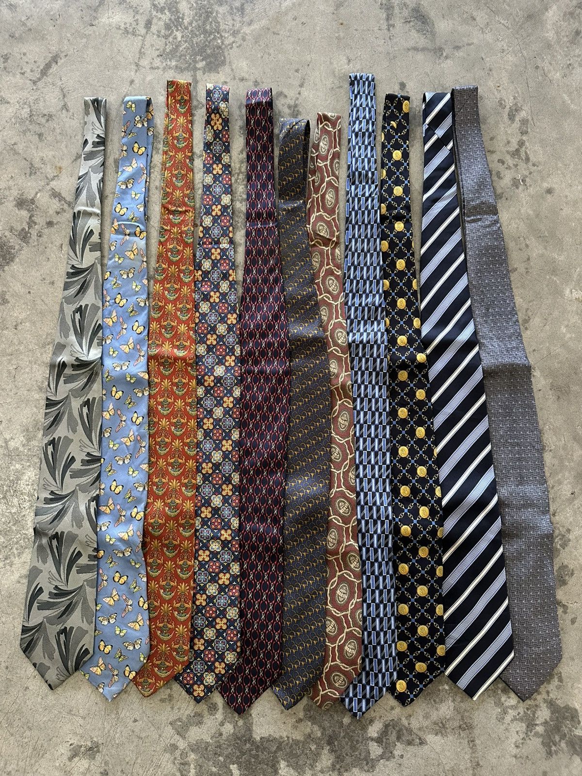 Gucci Lot of 11 Luxury Designer Tie Size ONE SIZE - 1 Thumbnail