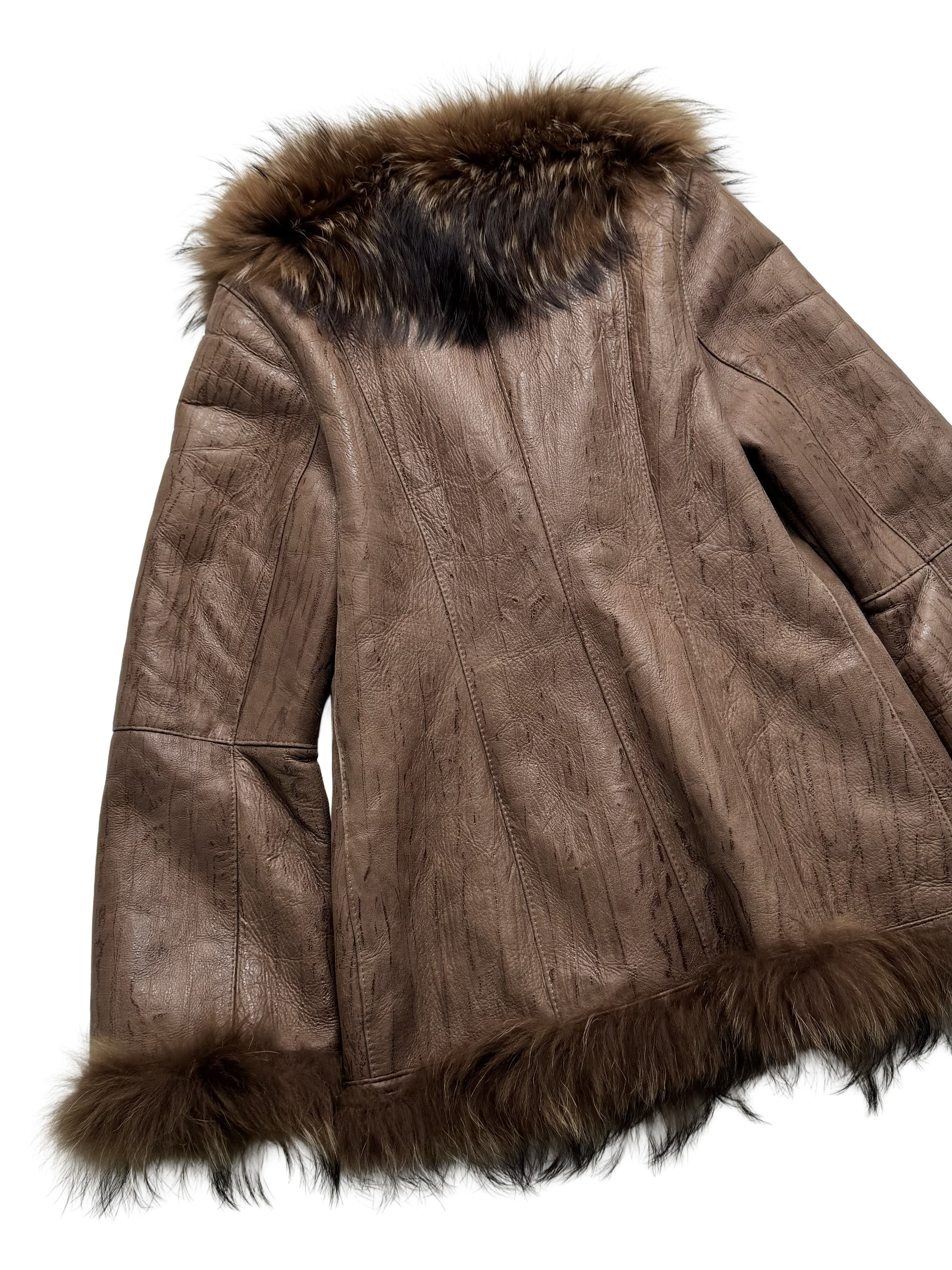 Vintage Vintage Real Lambskin Coat Size S / US 4 / IT 40 - 16 Thumbnail