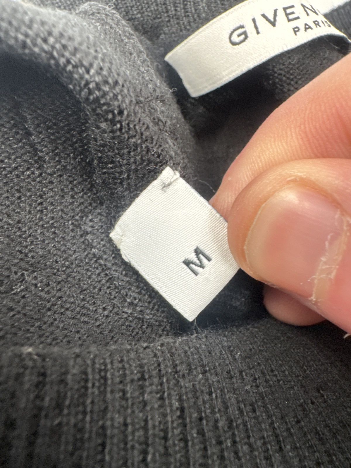 Givenchy Star Embroidered Wool Pullover Sweater
