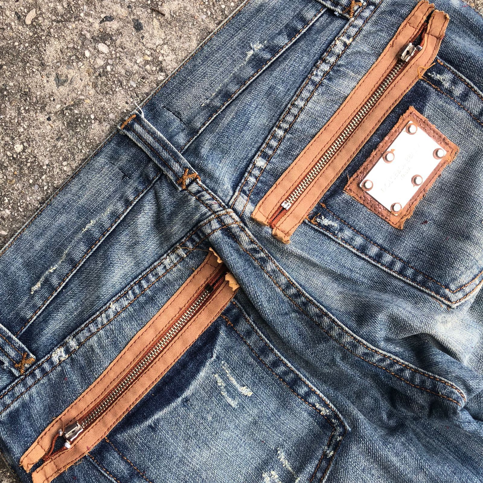 Dolce & Gabbana Dolce Gabbana Distressed Jeans Size US 32 / EU 48 - 5 Thumbnail