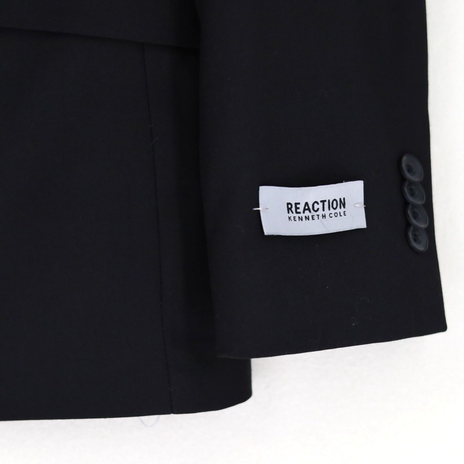 Kenneth Cole Kenneth Cole Men's Black Clooney Slim Fit Blazer Size 36S Size 36S - 4 Thumbnail