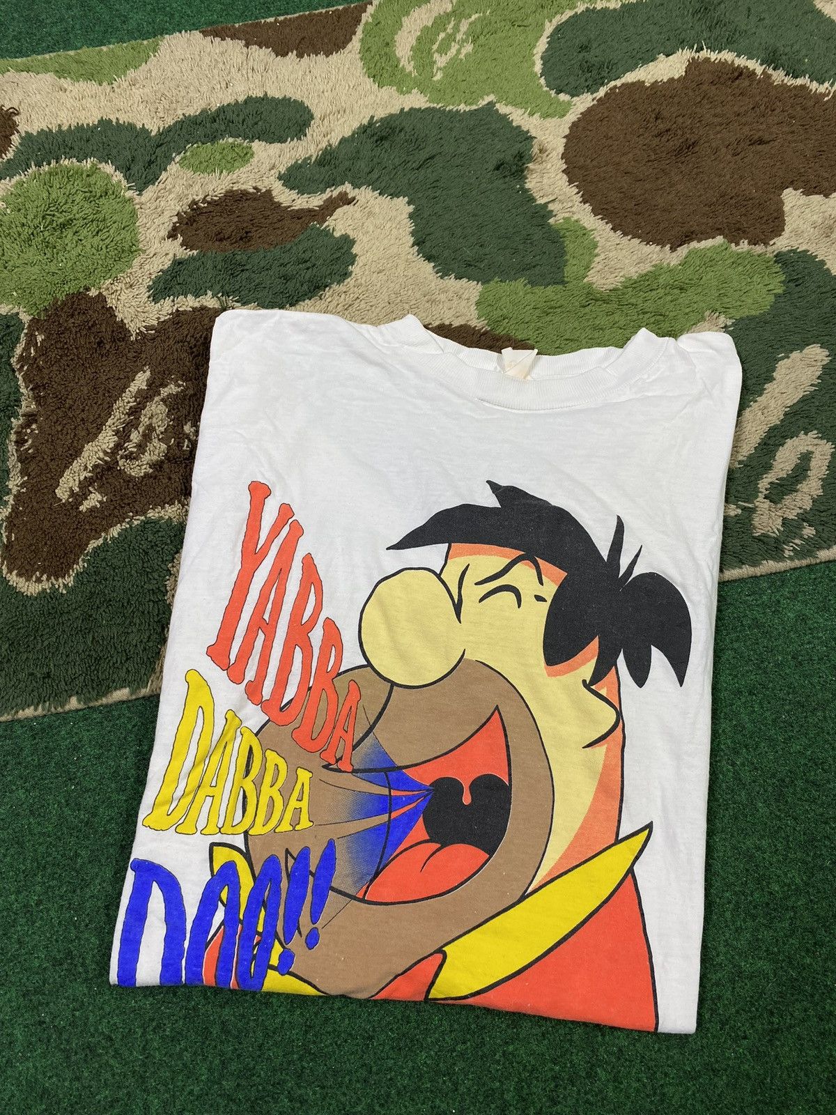 Vintage Vintage 90’s Flint Stones Cartoon T-Shirt Adult Size Large Size US L / EU 52-54 / 3 - 2 Thumbnail