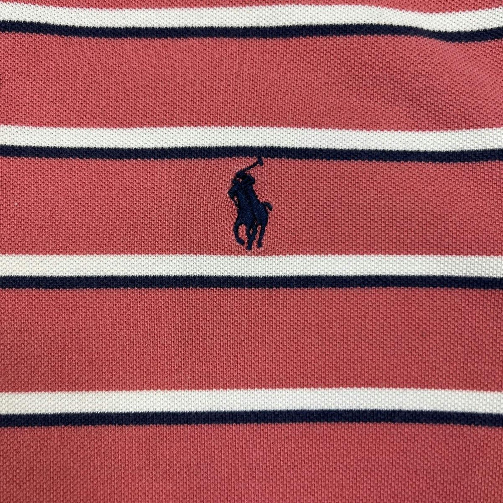 Polo Ralph Lauren × Vintage Polo Ralph Lauren Shirt Large Pony Striped Short Sleeve Size US L / EU 52-54 / 3 - 2 Thumbnail
