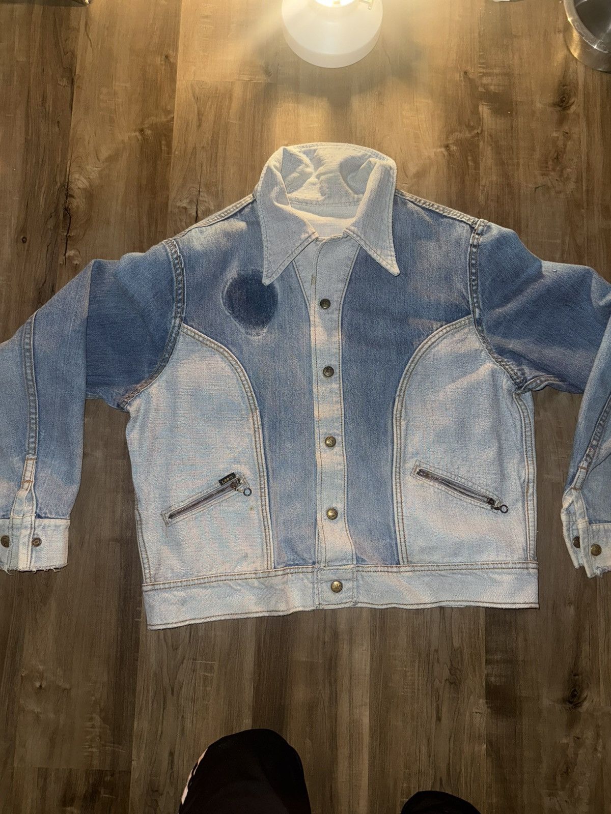 Lee Lee Reversible Denim Jacker Boxy Ball Size US S / EU 44-46 / 1 - 1 Thumbnail