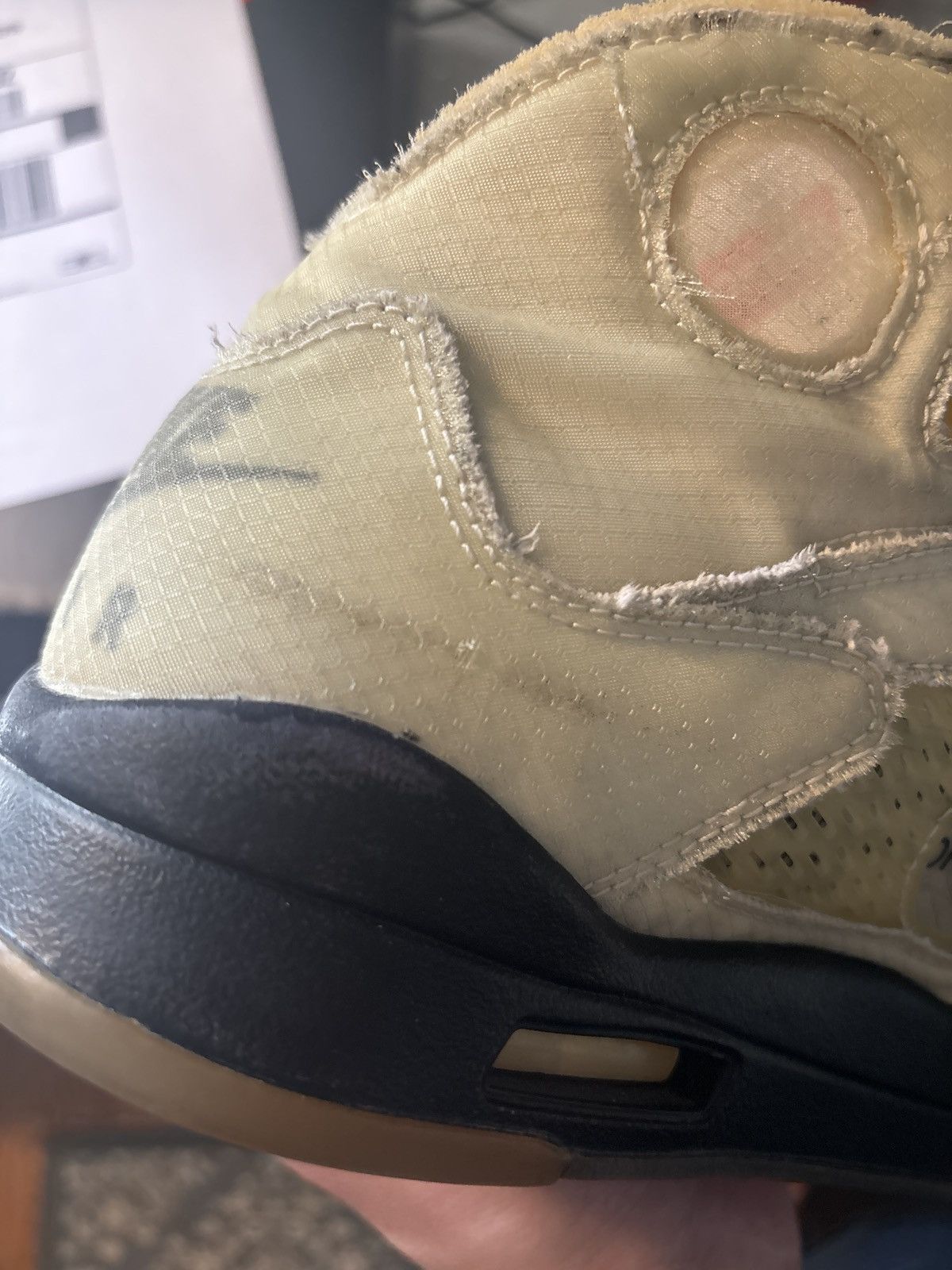 sail jordan off white