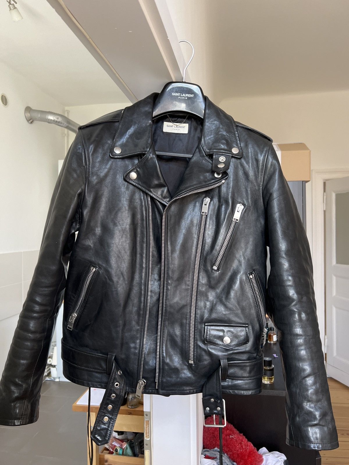 Saint Laurent Paris Saint Laurent Paris L17 Leather Jacket size 48 from 2018 Size US M / EU 48-50 / 2 - 14 Thumbnail